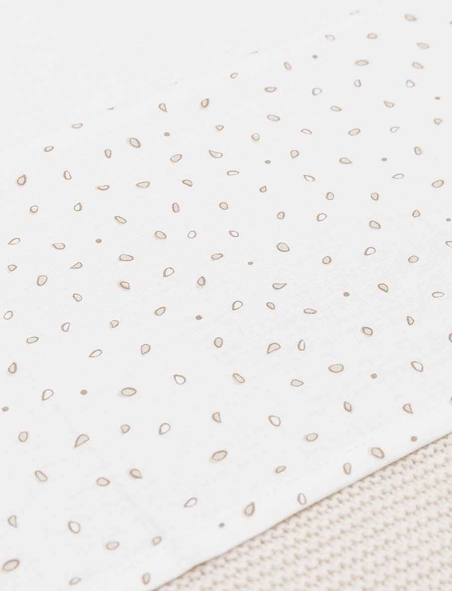 Jollein - Sheet - bettlaken - leafy dreams - 2