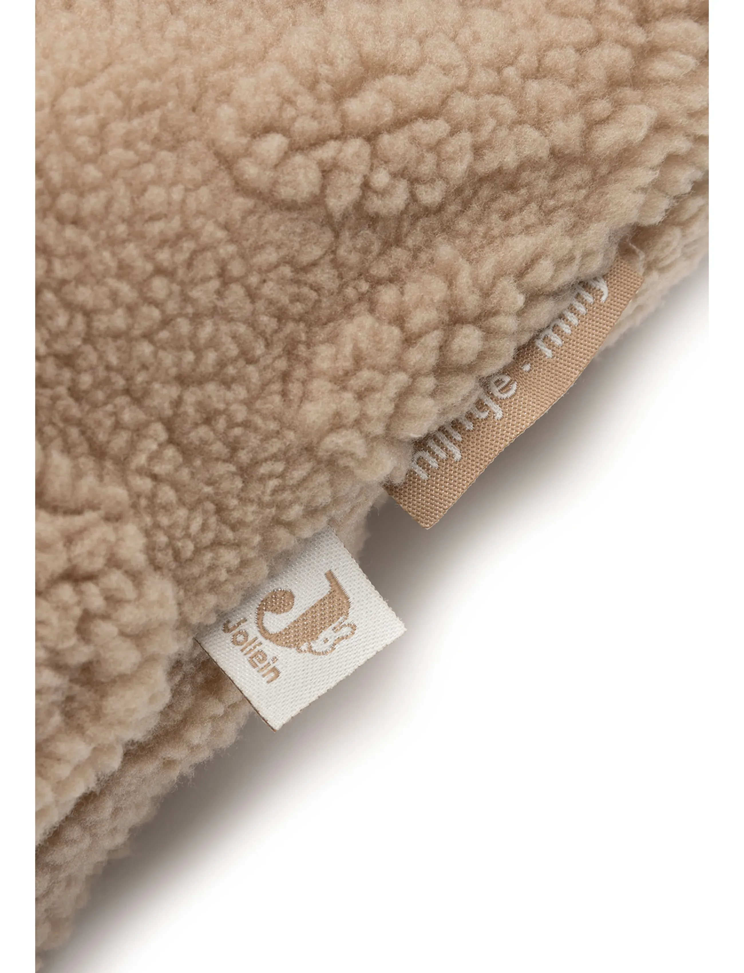 Jollein - Playpen Storage Bag - Cloudy Rib - kinderbettorganizer - biscuit - 2