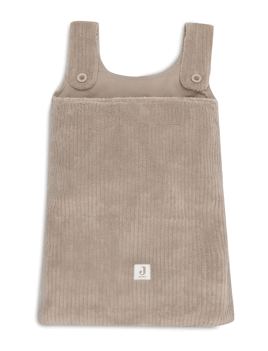 Jollein - Playpen Storage Bag - Cloudy Rib - kinderbettorganizer - milky coffee - 0