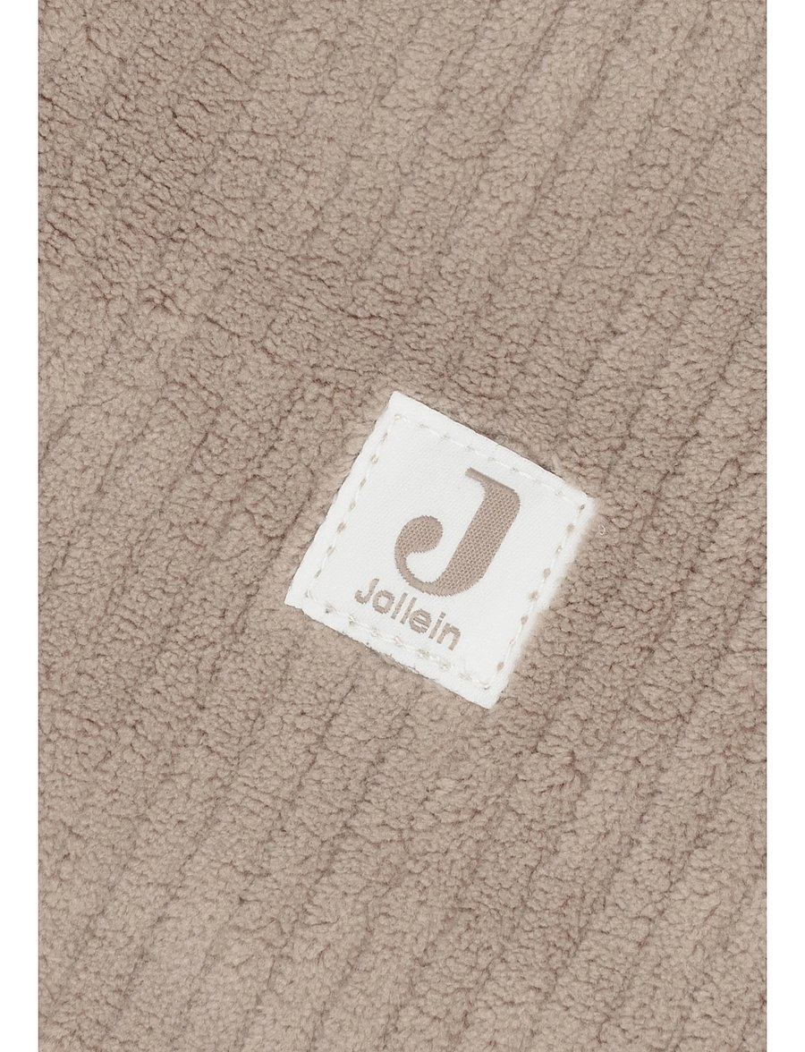 Jollein - Playpen Storage Bag - Cloudy Rib - kinderbettorganizer - milky coffee - 2