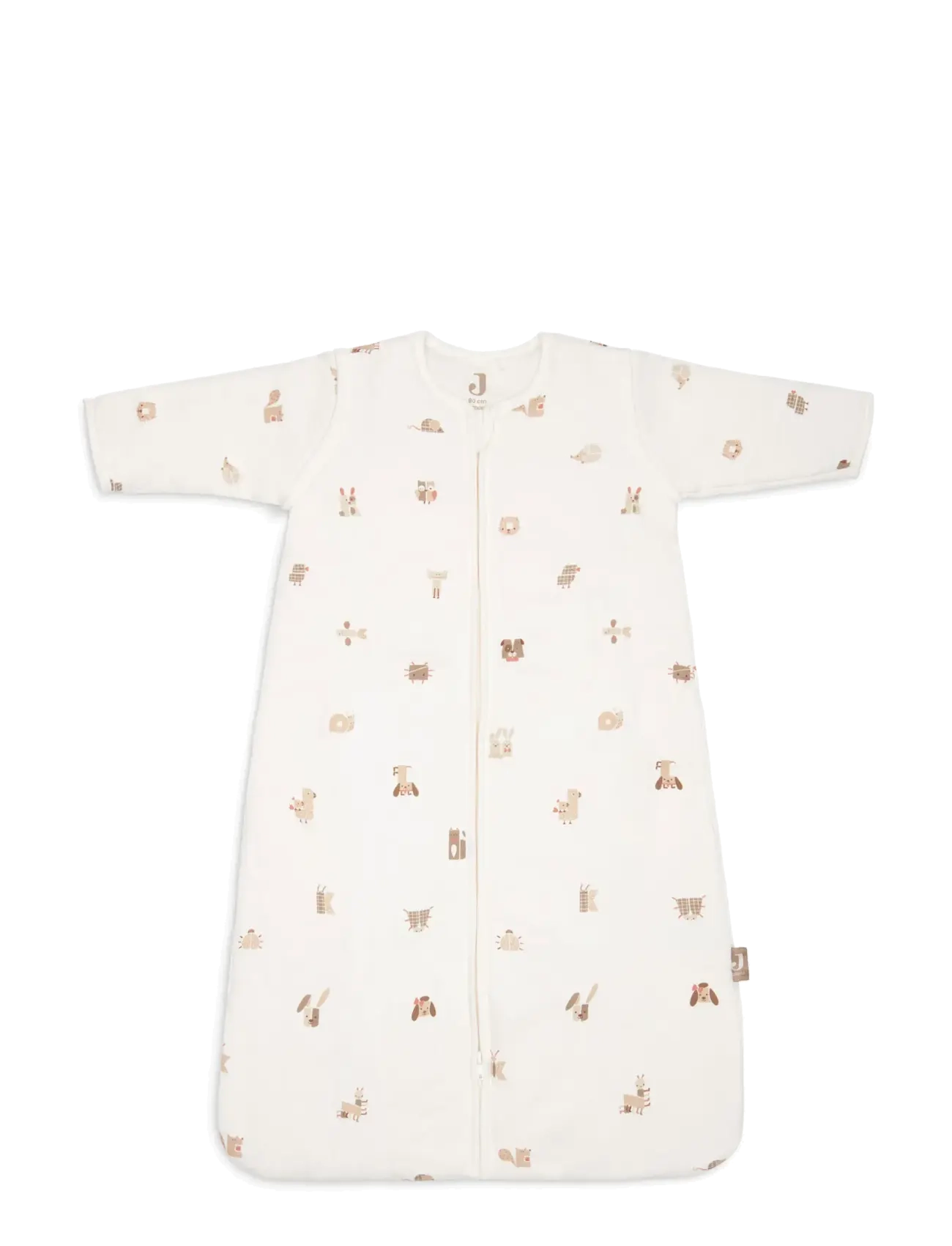 Jollein Baby Sleeping Bag with Removable Sleeves - Jollein - ANIMAL FRIENDS / cream
