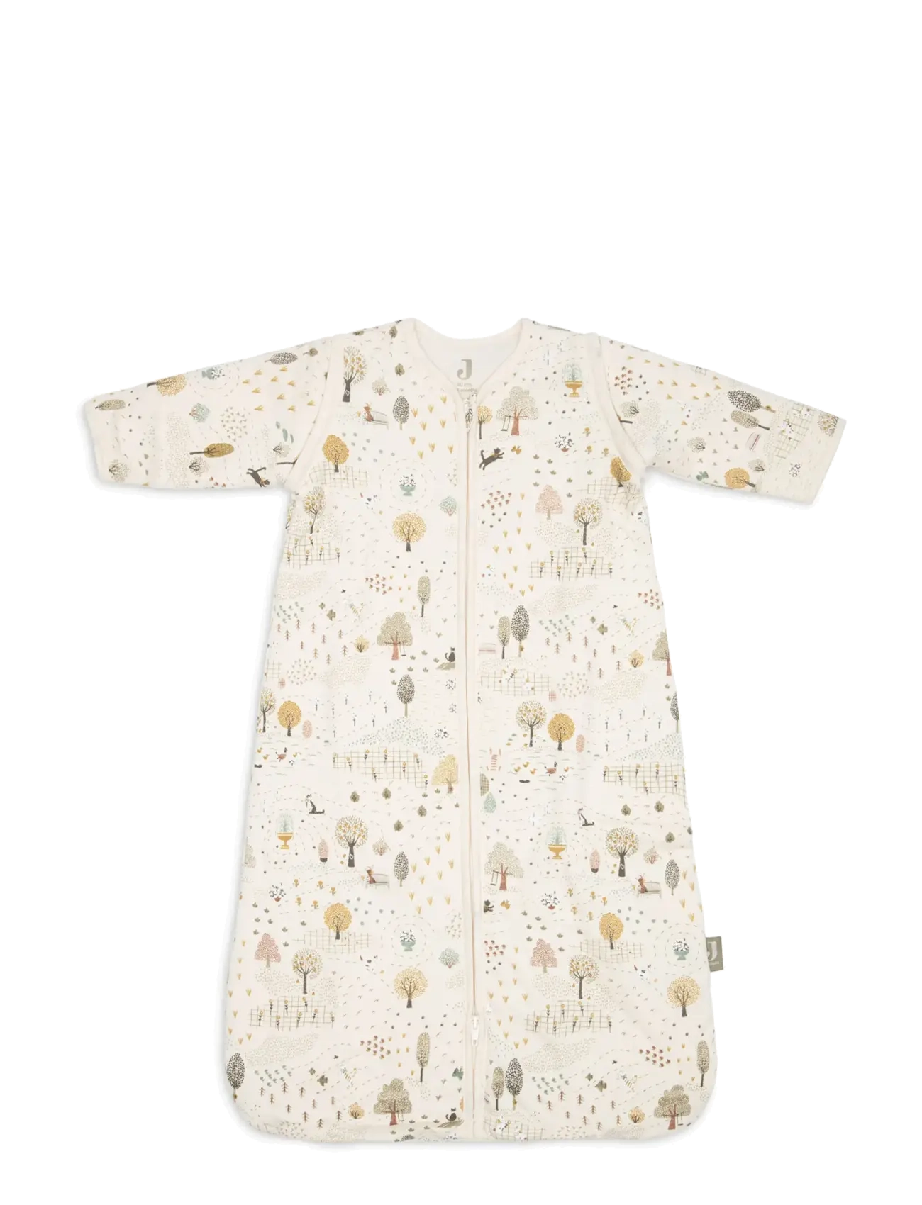 Jollein Baby Sleeping Bag with Removable Sleeves - Jollein - TINY PARK / cream