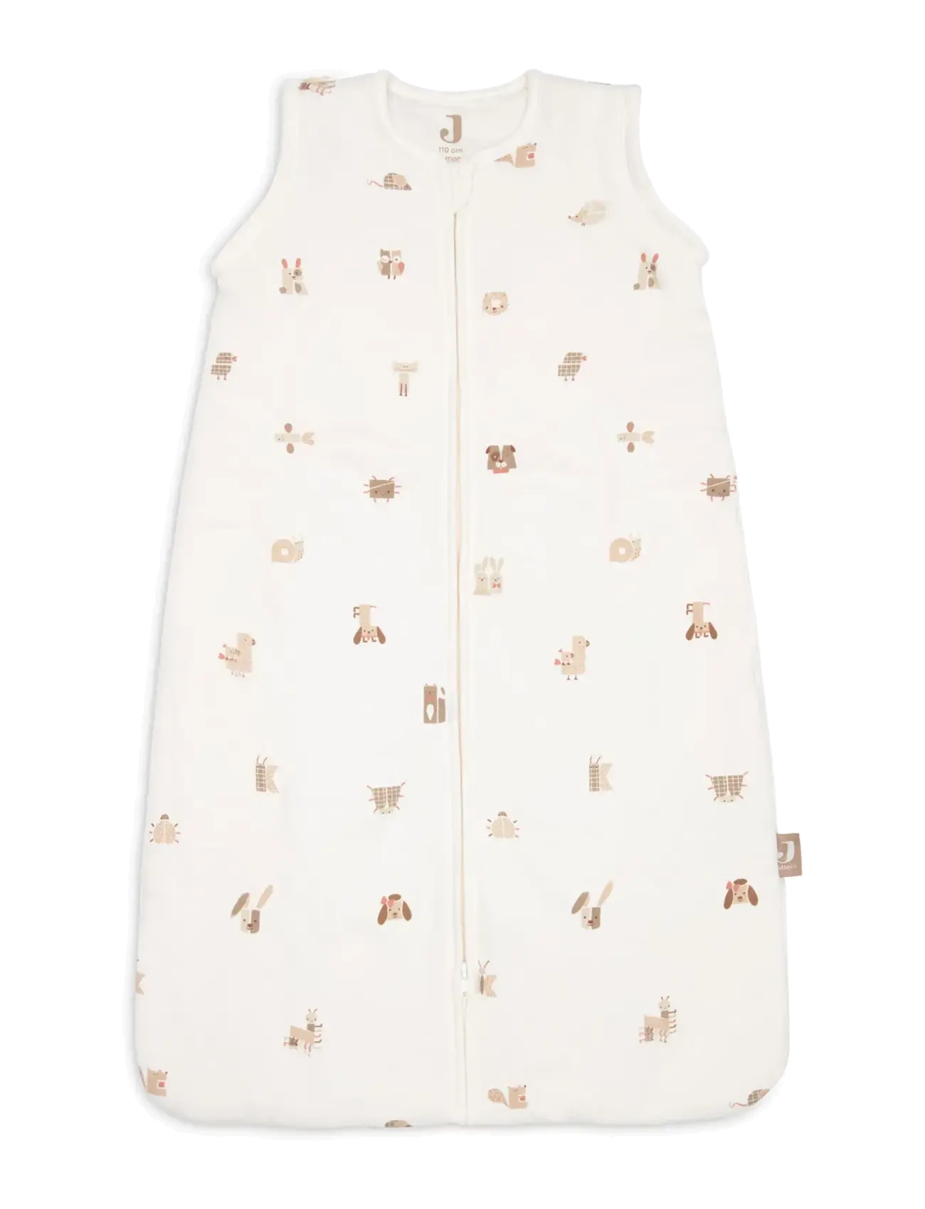Jollein - Baby Sleeping Bag with Removable Sleeves - animal friends - 3