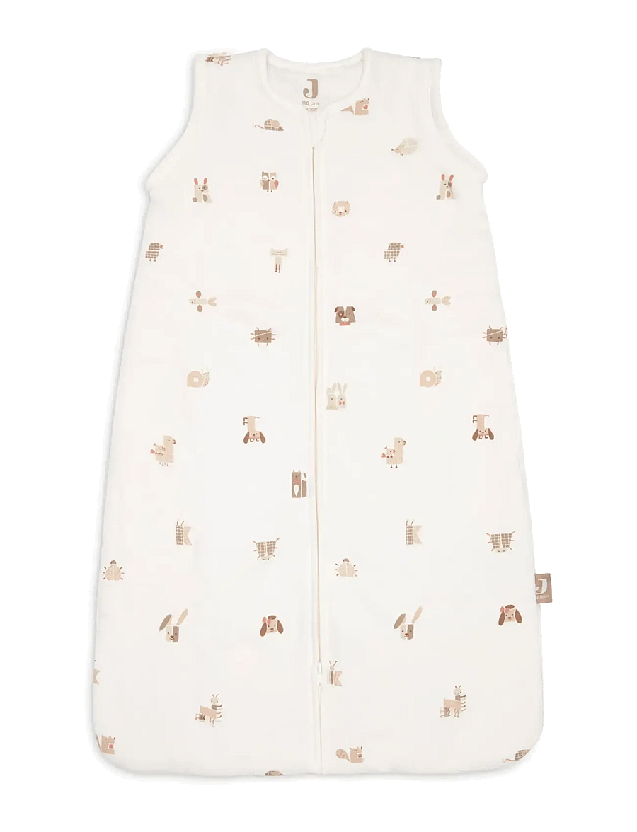 Jollein - Baby Sleeping Bag with Removable Sleeves - animal friends - 3