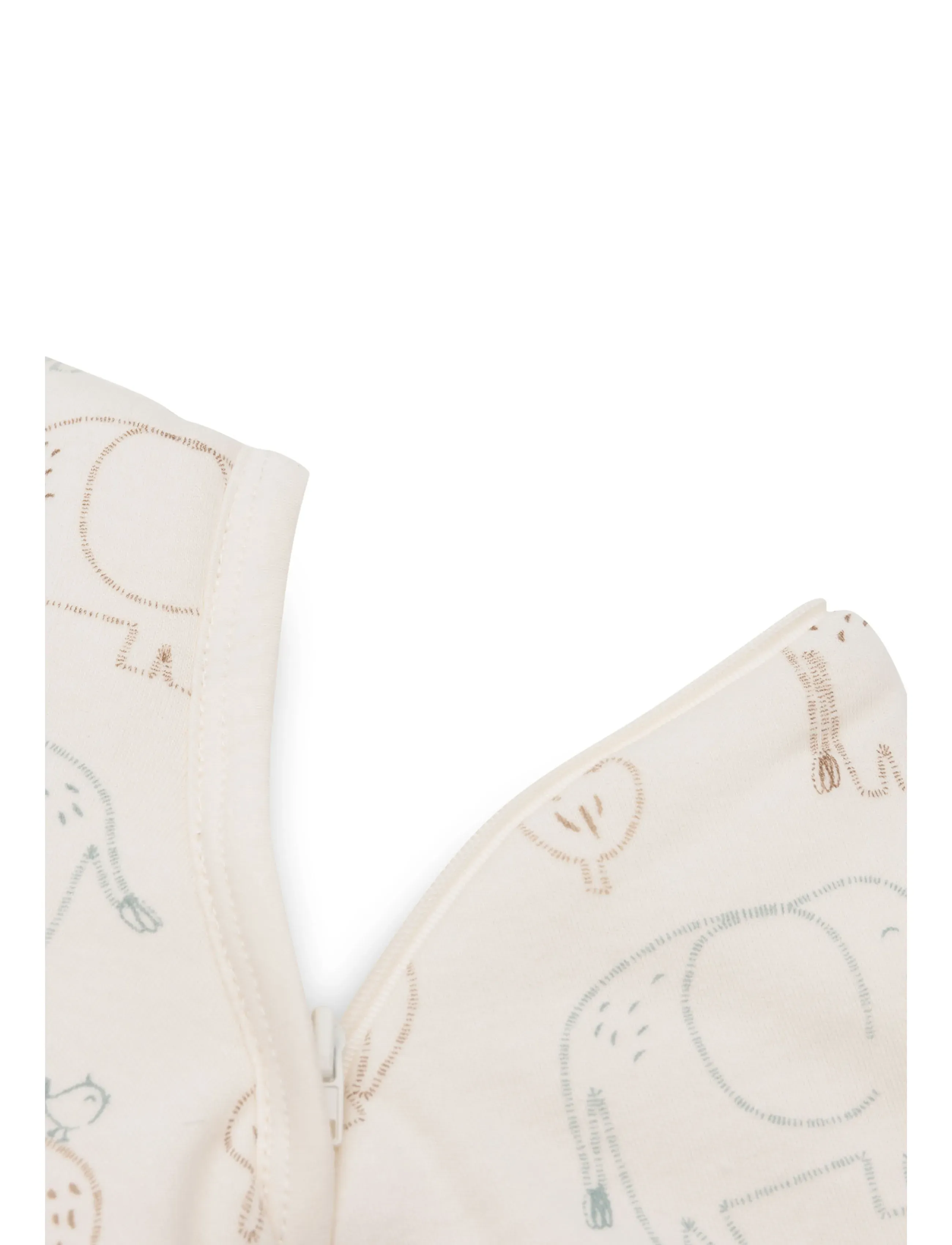 Jollein - Baby Sleeping Bag with Removable Sleeves - elephant tales - 4