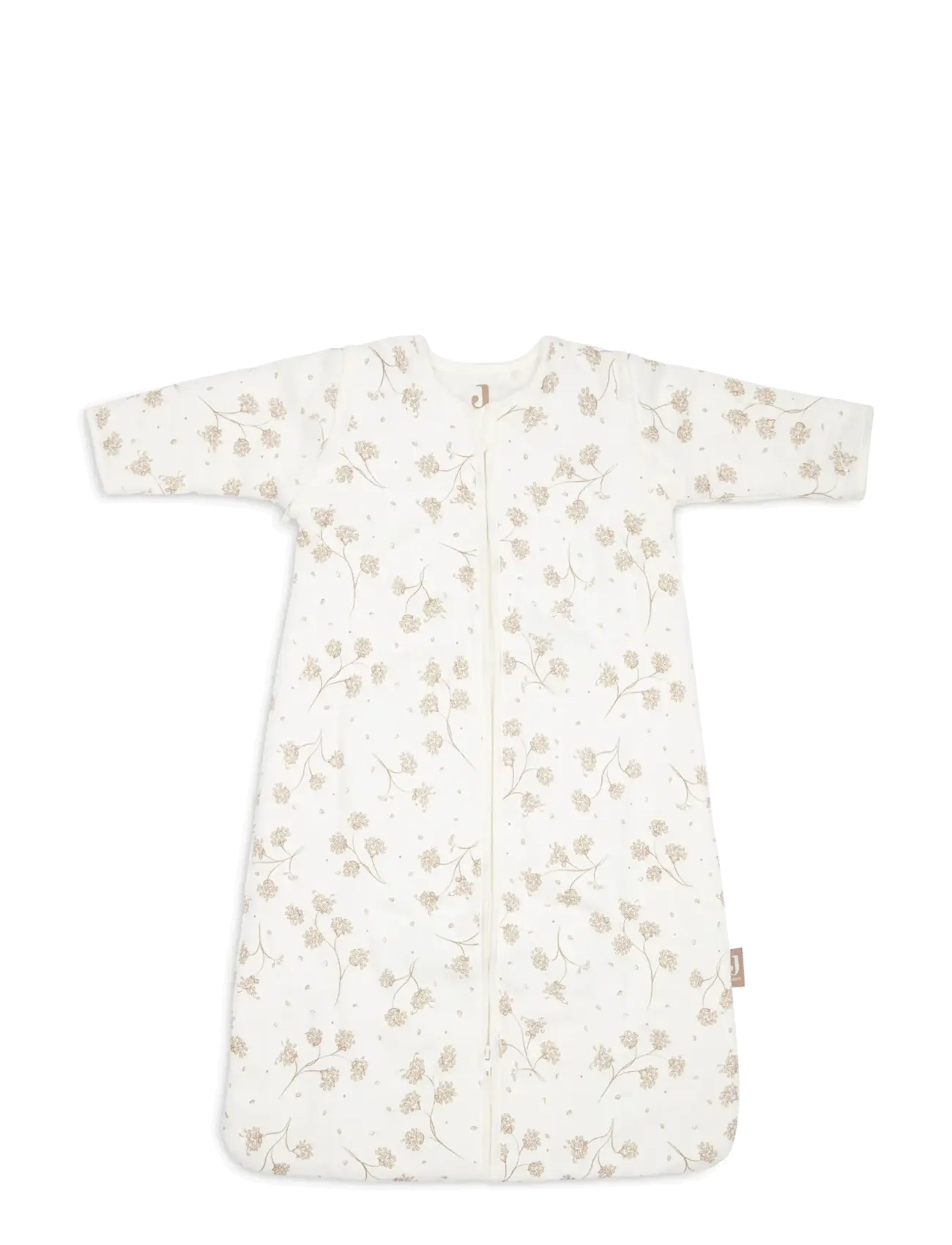 Jollein Baby Sleeping Bag with Removable Sleeves - Barnkammare - LEAFY DREAMS / cream