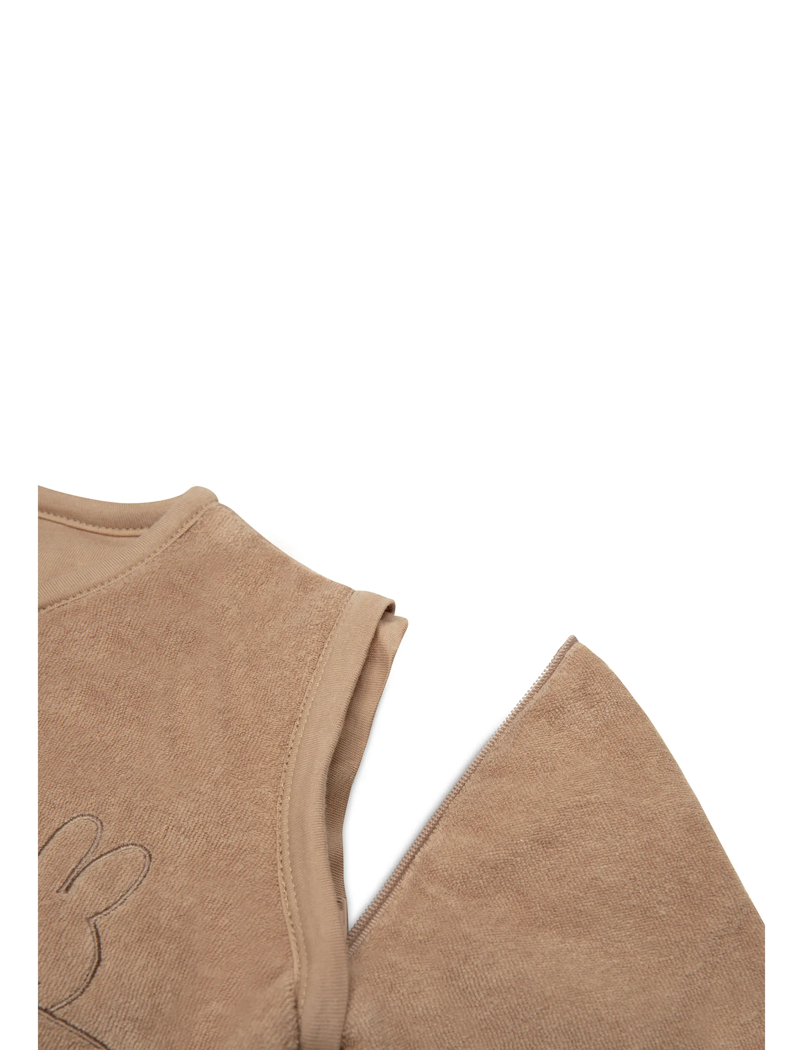 Jollein - Baby Sleeping Bag with Removable Sleeves - beebi magamiskotid - biscuit - 5