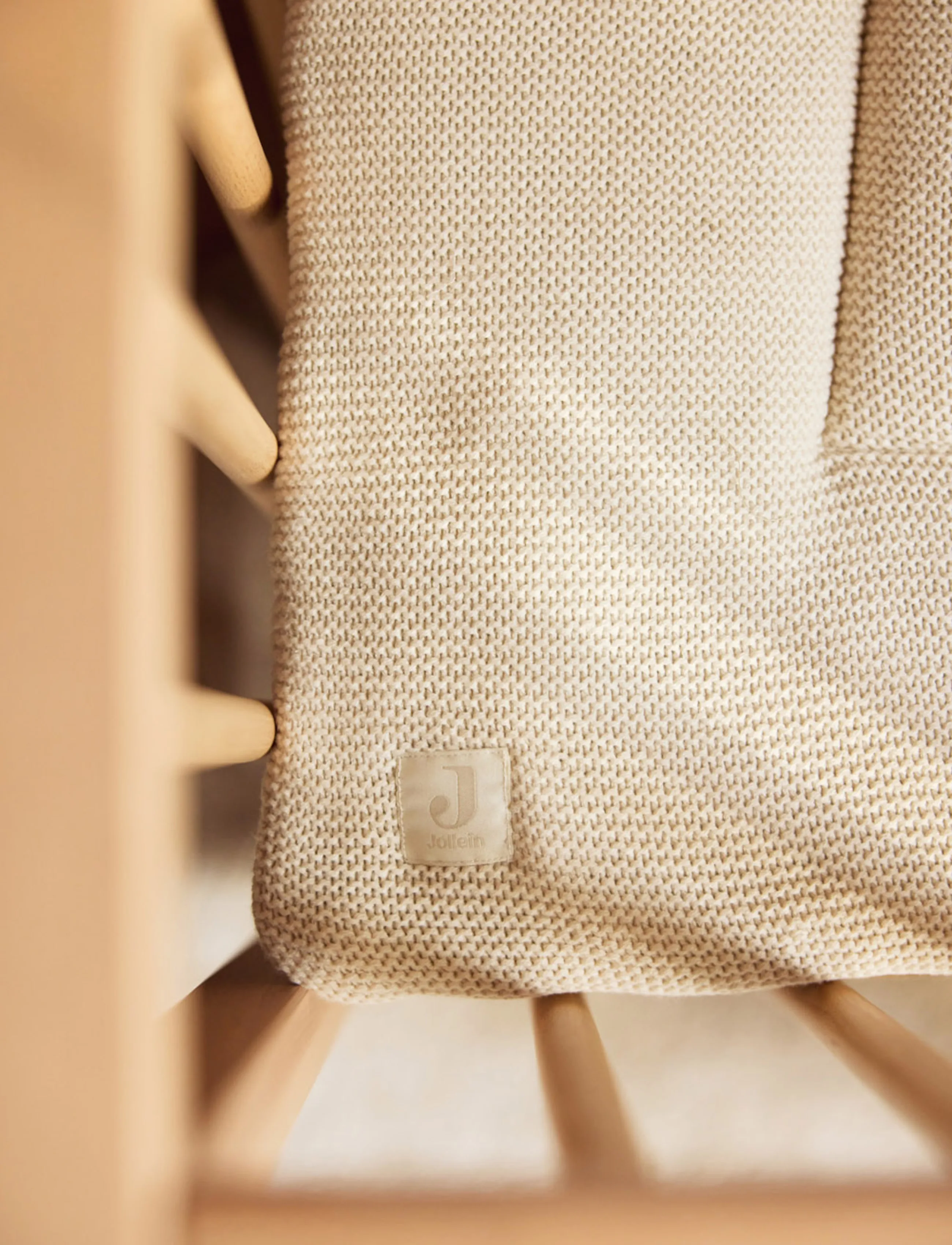 Jollein Playpen Mat - Basic Knit, 75X95, Beige, Baby Nursery > Play Mats, Børn
