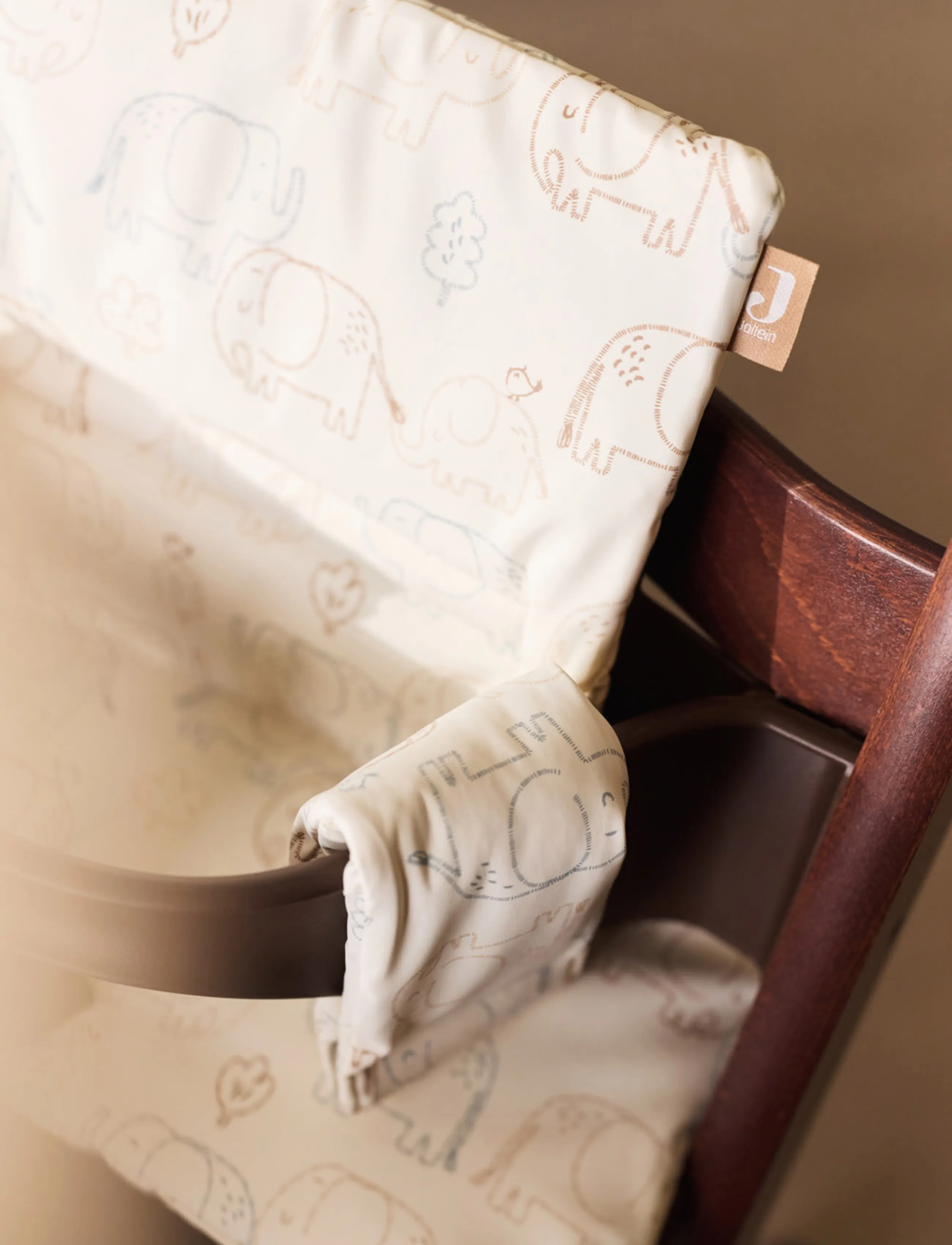 Jollein Highchair Cushion For Growth Chair, 46X31, Cream, Baby Nursery > Baby Chairs & Accessories, Børn