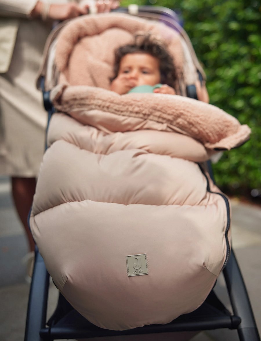 Jollein - Footmuff buggy/stroller - Puffed - kinderwagen & zubehör - biscuit - 0