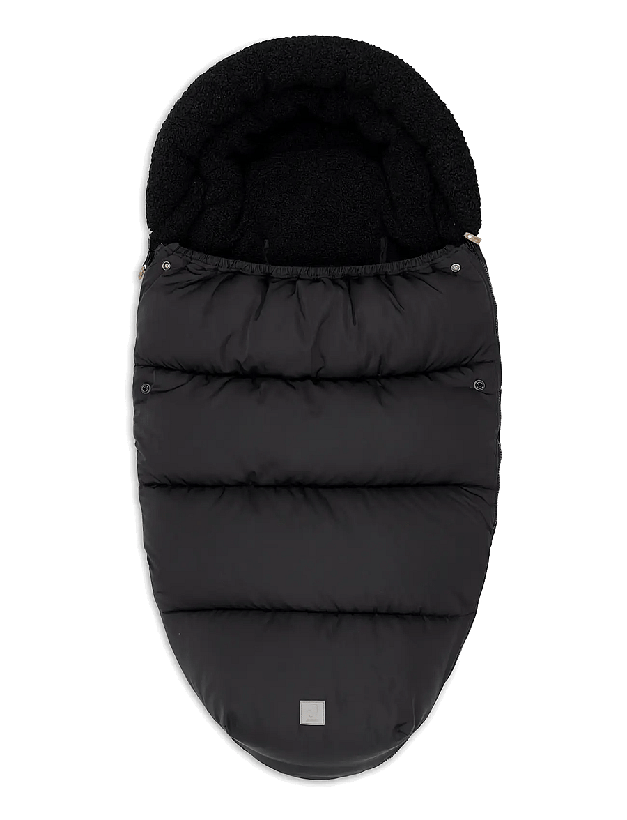 Jollein - Footmuff buggy/stroller - Embossed - barnvagnar & tillbehör - black - 1