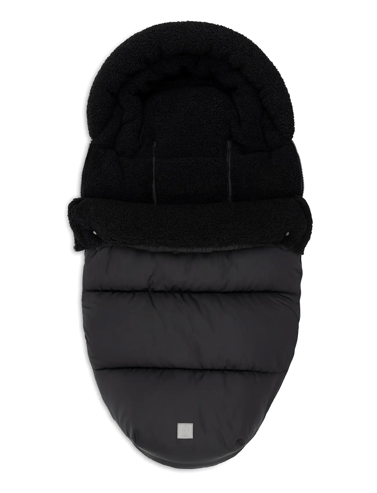Jollein - Footmuff buggy/stroller - Embossed - barnvagnar & tillbehör - black - 3