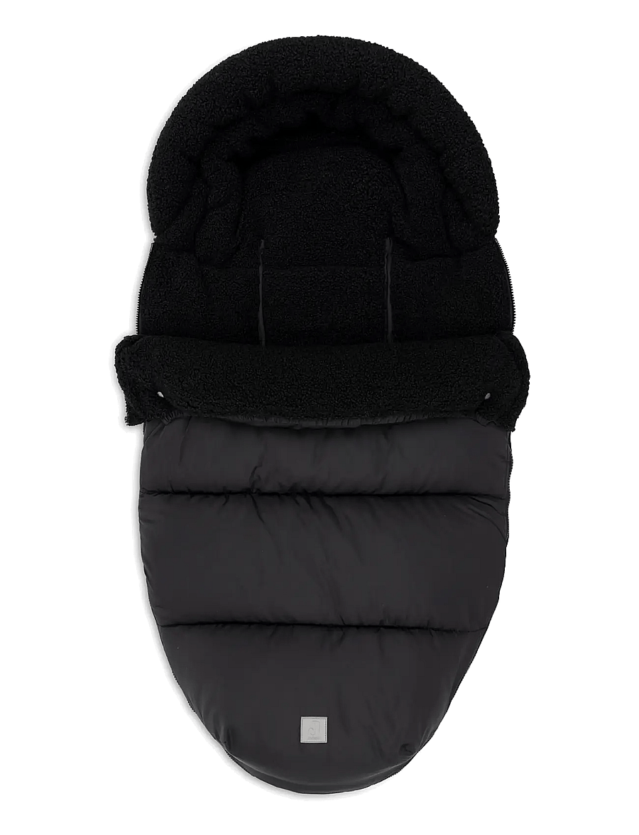 Jollein - Footmuff buggy/stroller - Embossed - barnvagnar & tillbehör - black - 3