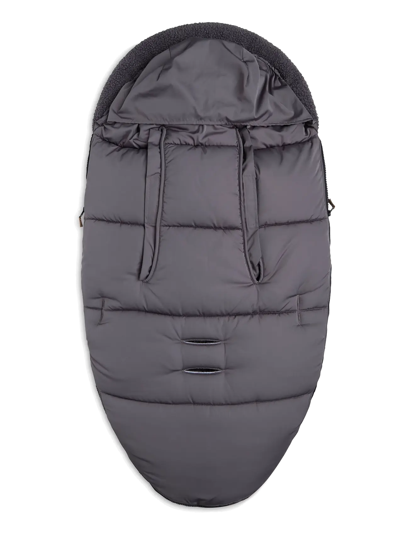 Jollein - Footmuff buggy/stroller - Embossed - barnvagnar & tillbehör - grey - 2