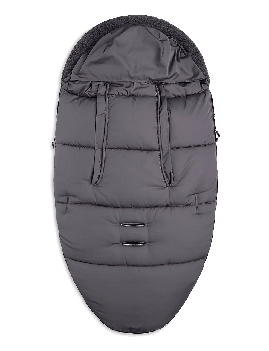 Jollein - Footmuff buggy/stroller - Embossed - barnvagnar & tillbehör - grey - 2