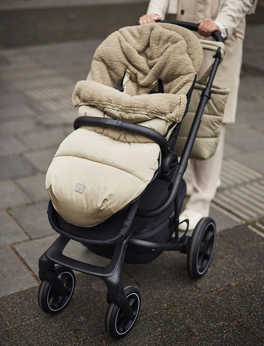 Jollein - Footmuff buggy/stroller - Embossed - barnvagnar & tillbehör - olive green - 0