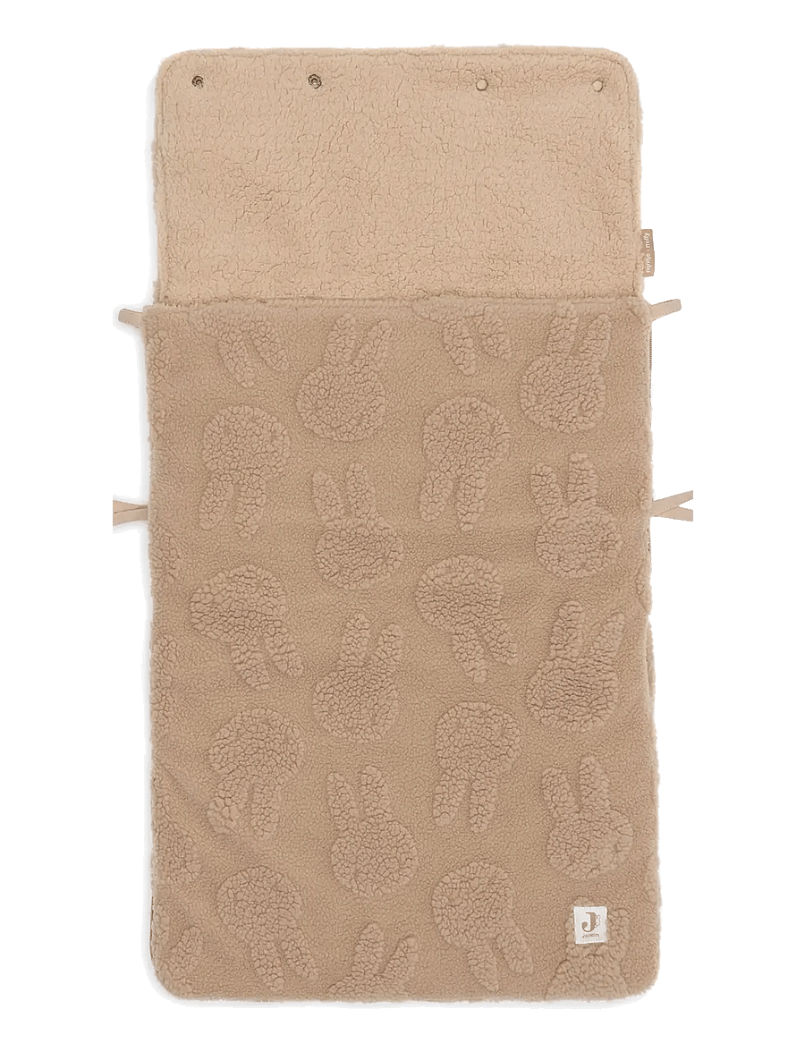 Jollein - Footmuff group 0+ 3/5 points - Cloudy Rib - kinderwagen & zubehör - biscuit - 1