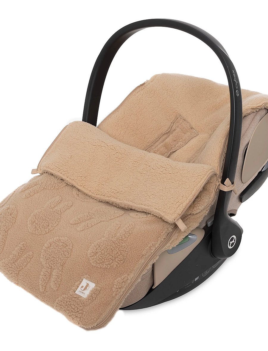 Jollein - Footmuff group 0+ 3/5 points - Cloudy Rib - kinderwagen & zubehör - biscuit - 0