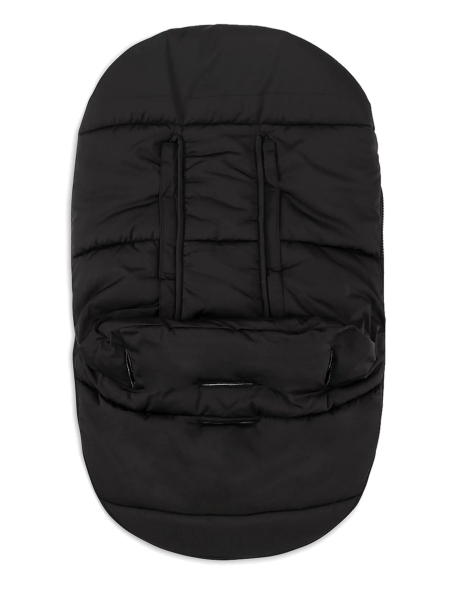 Jollein - Footmuff group 0+ 3/5 points - Cloudy Rib - black - 2