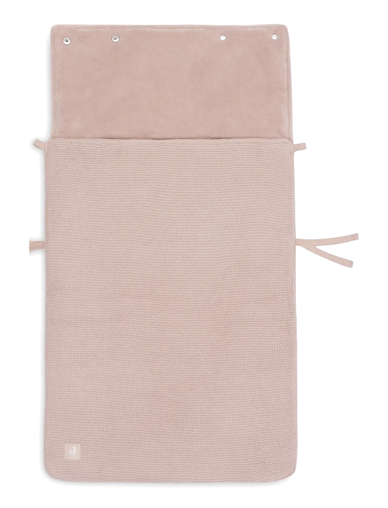 Jollein Footmuff group 0+ 3/5 points - Cloudy Rib - Fußsäcke - WILD ROSE / pink/rose