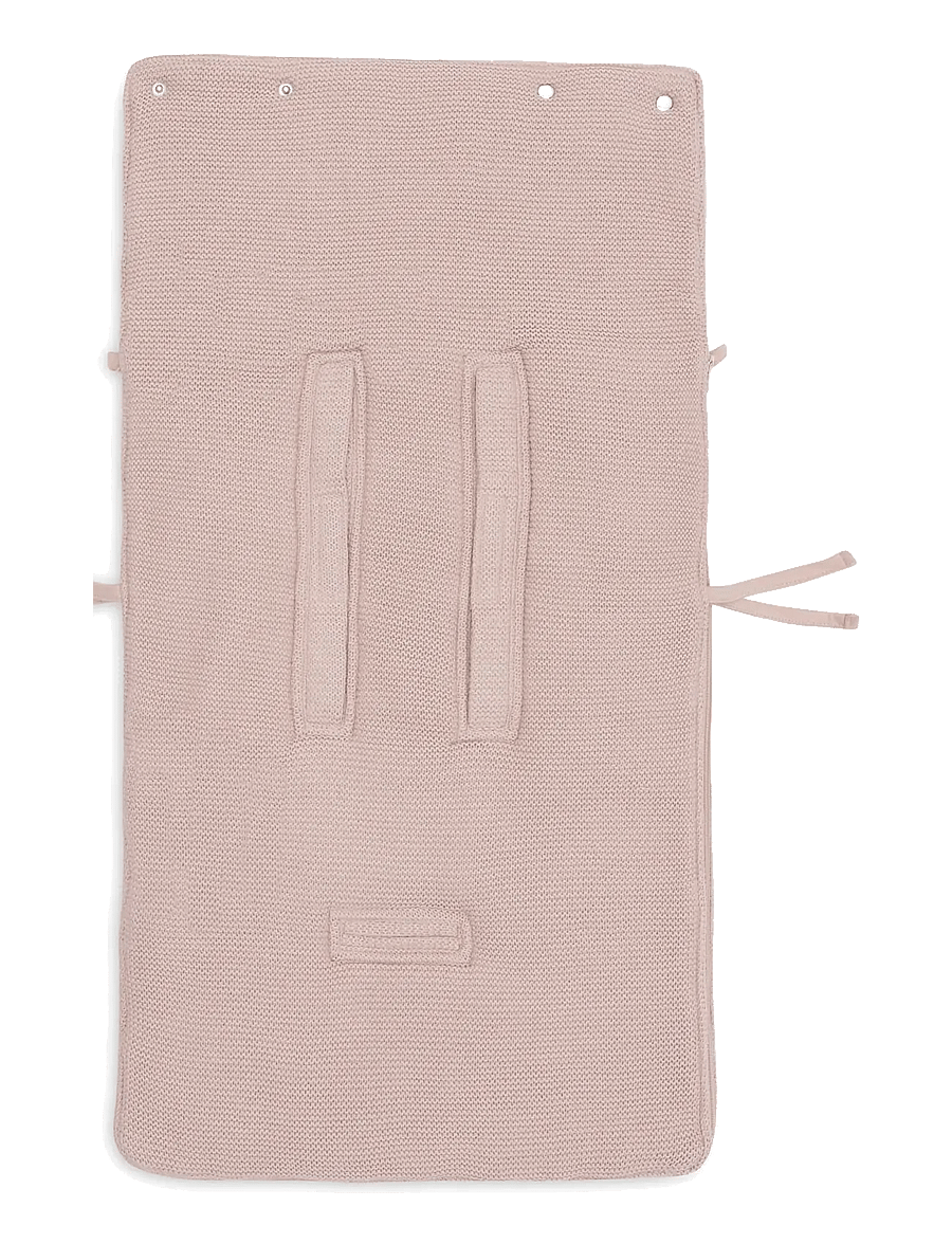 Jollein - Footmuff group 0+ 3/5 points - Cloudy Rib - kinderwagen & zubehör - wild rose - 2