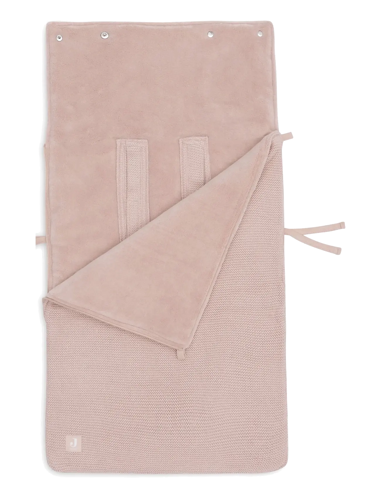 Jollein - Footmuff group 0+ 3/5 points - Cloudy Rib - kinderwagen & zubehör - wild rose - 4