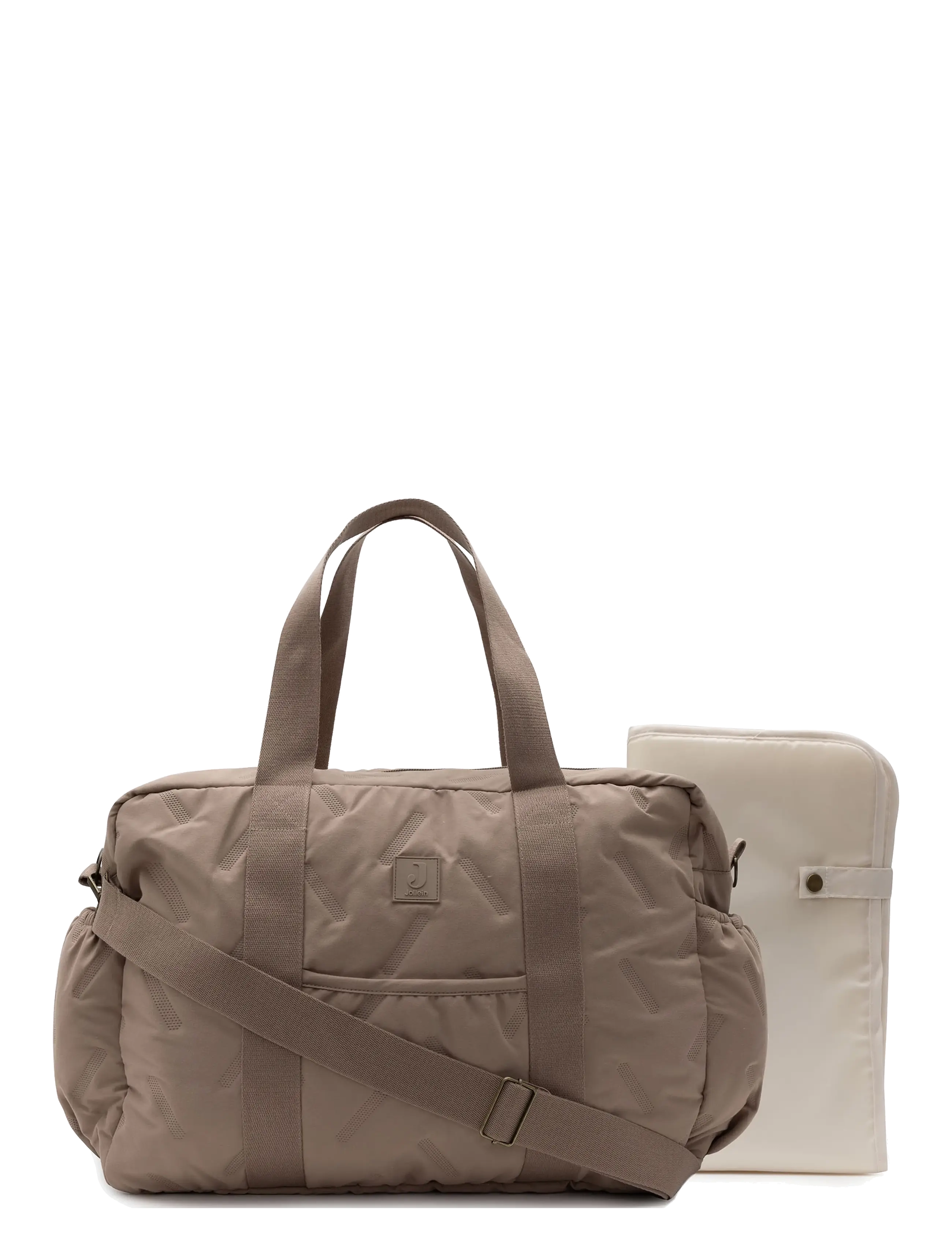 Jollein - Diaper Bag - Embossed - milky coffee - 5