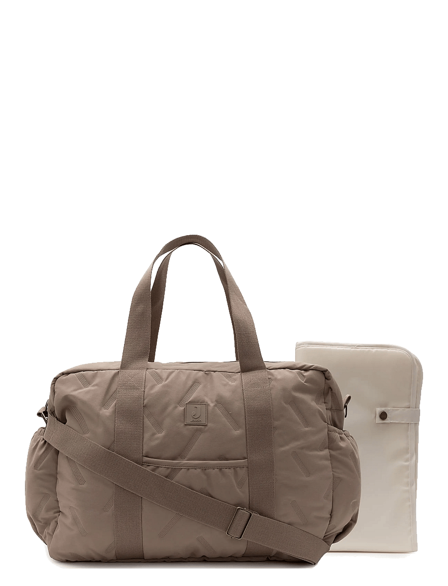 Jollein - Diaper Bag - Embossed - skötväskor - milky coffee - 5