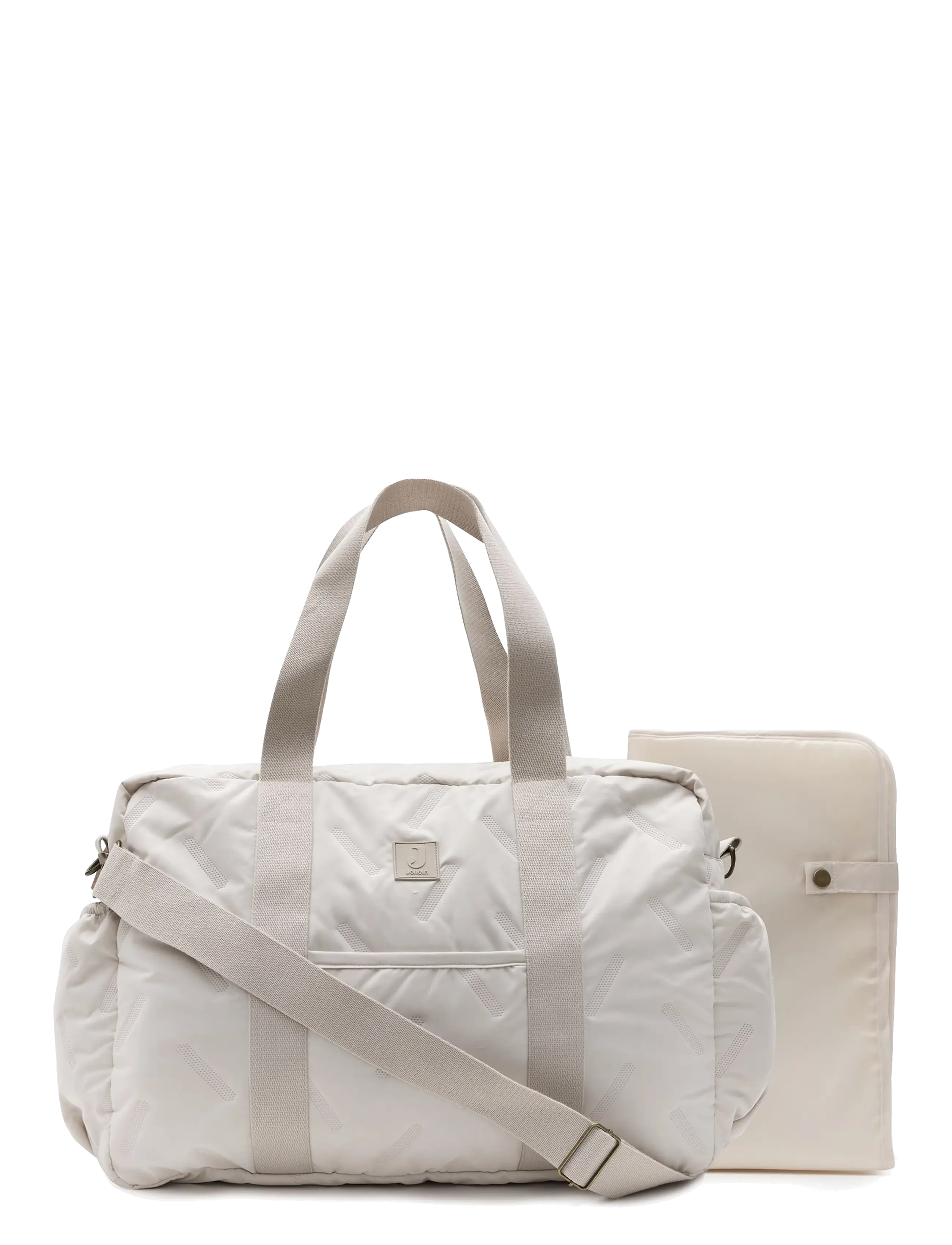 Jollein - Diaper Bag - Embossed - skötväskor - sand - 3