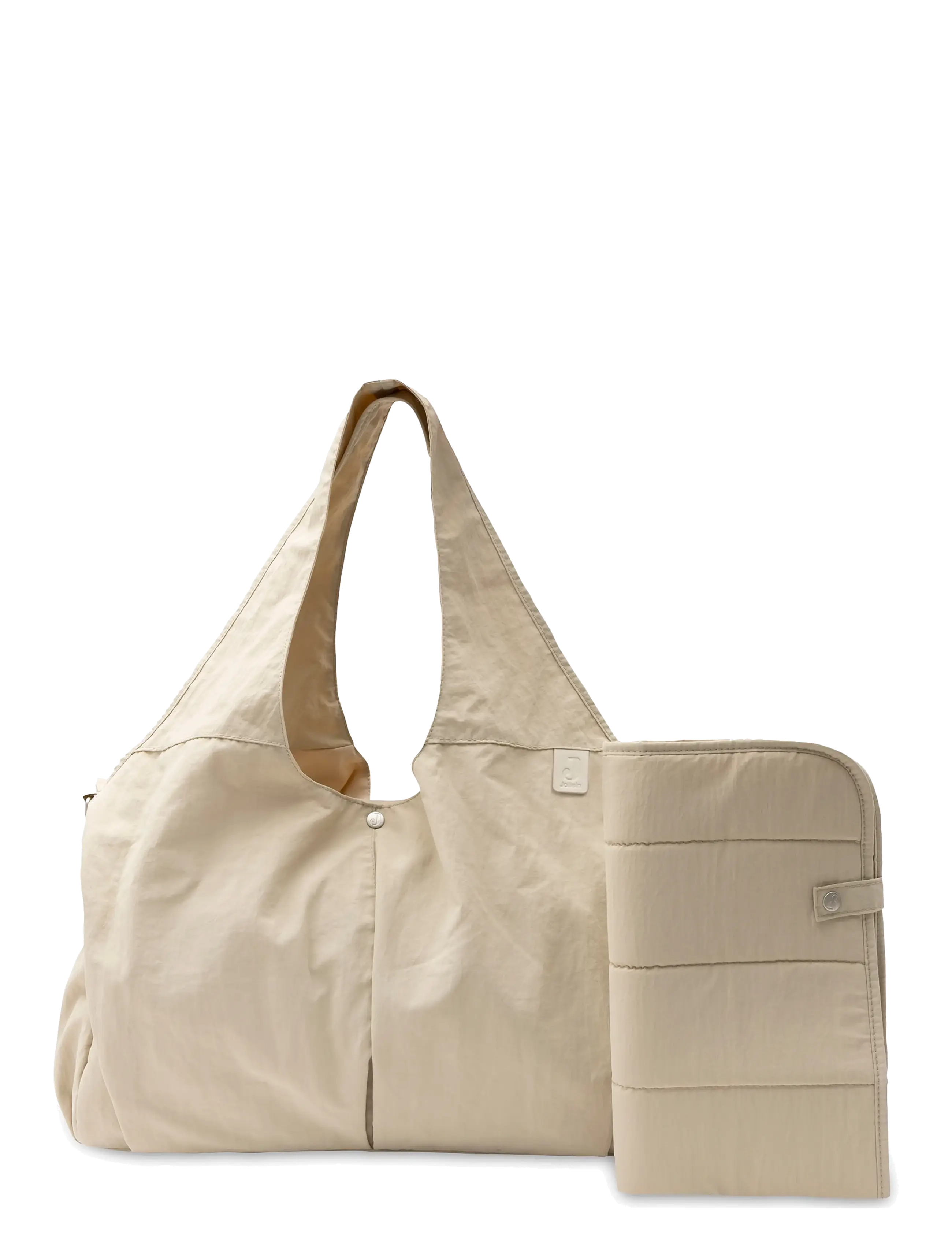 Jollein - Diaper Bag - Embossed - wickeltaschen - warm sand - 1