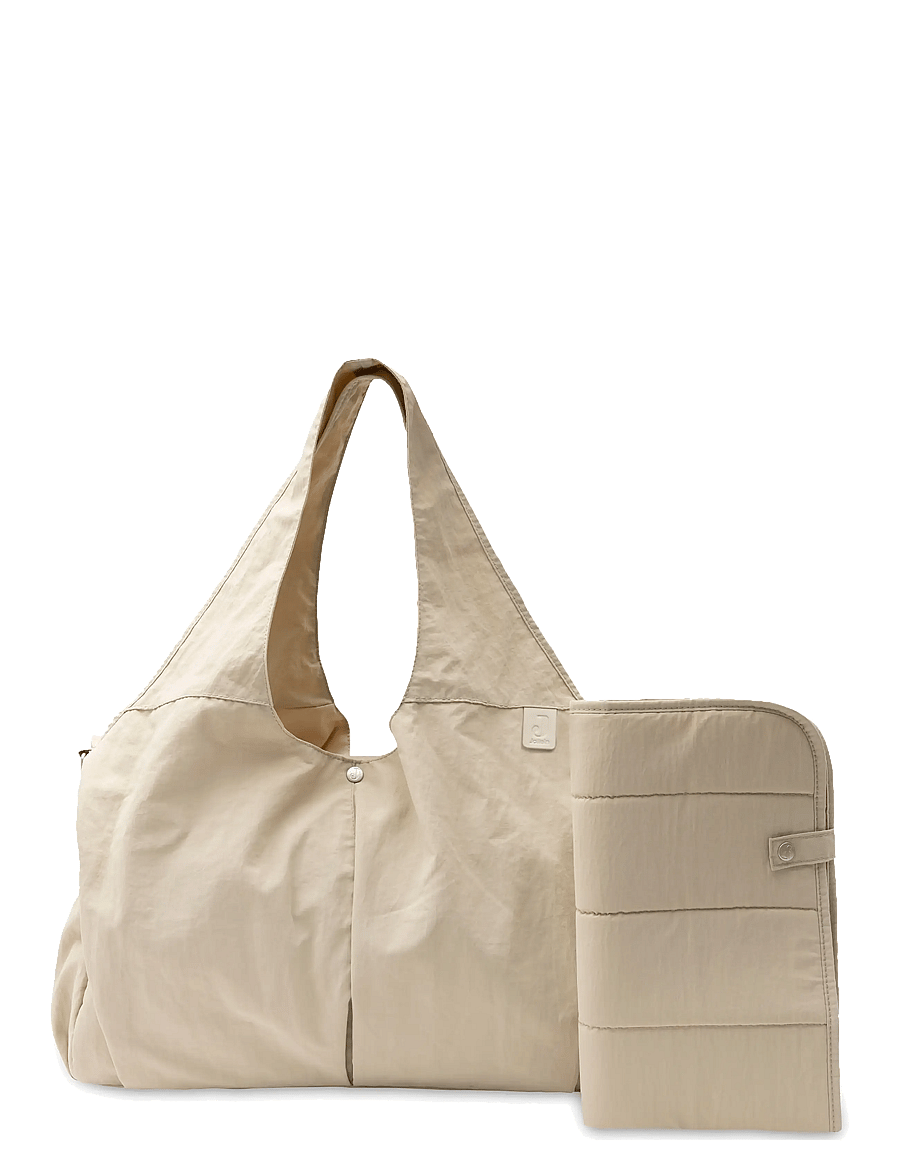 Jollein - Diaper Bag - Embossed - wickeltaschen - warm sand - 1