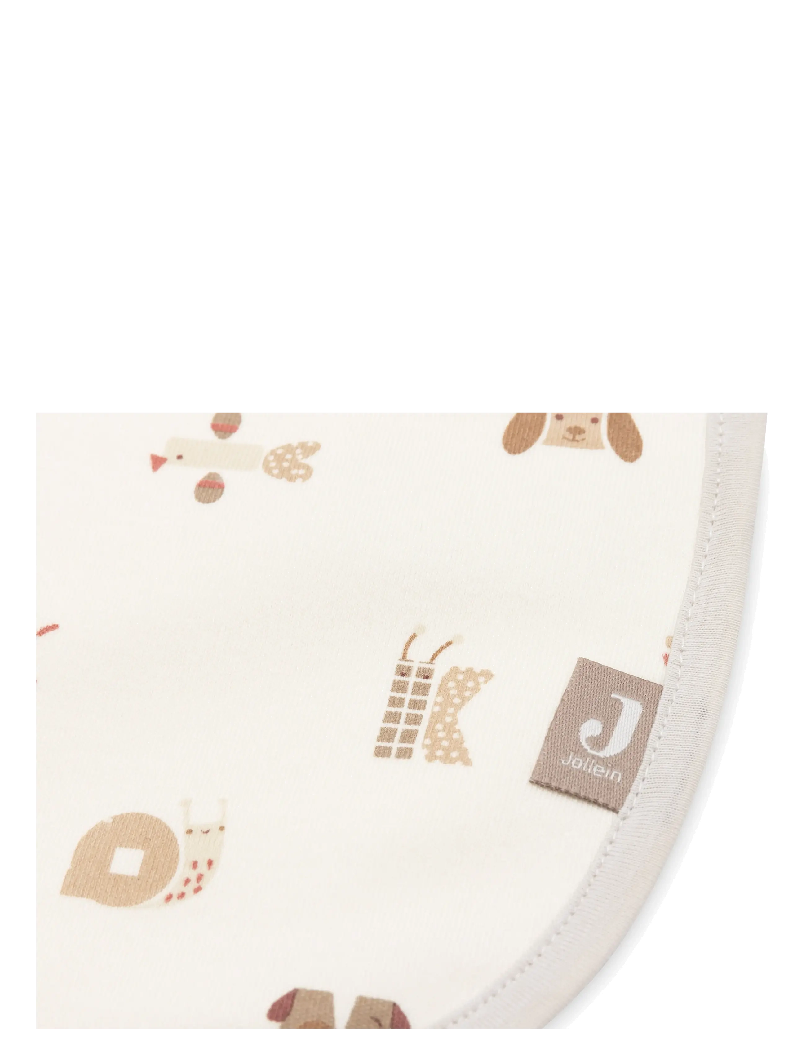 Jollein - Bib Jersey Waterproof - 5 Pack - animal friends - 3