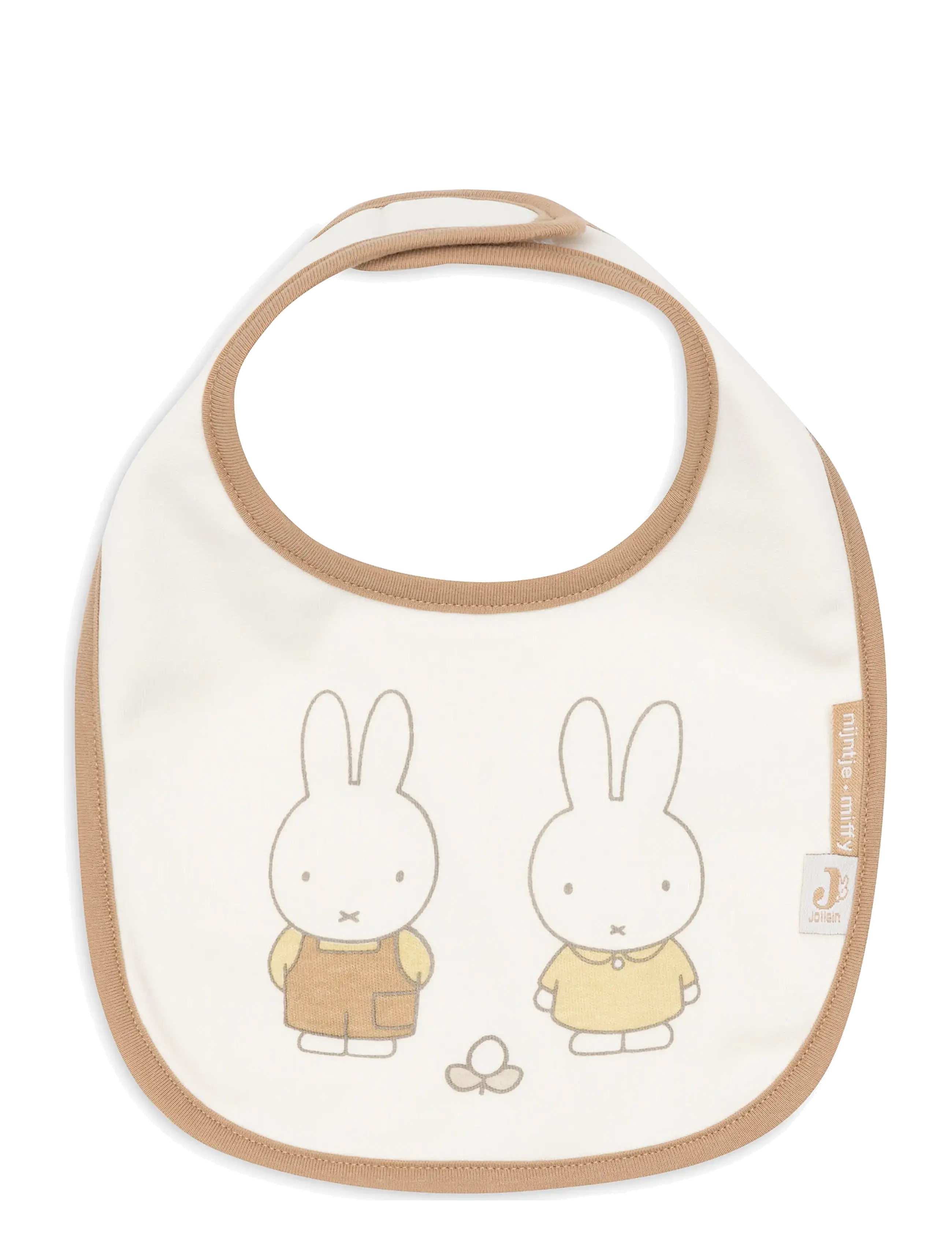 Jollein - Bib Jersey Waterproof - 5 Pack - Ärmlösa haklappar - miffy family farm - 2