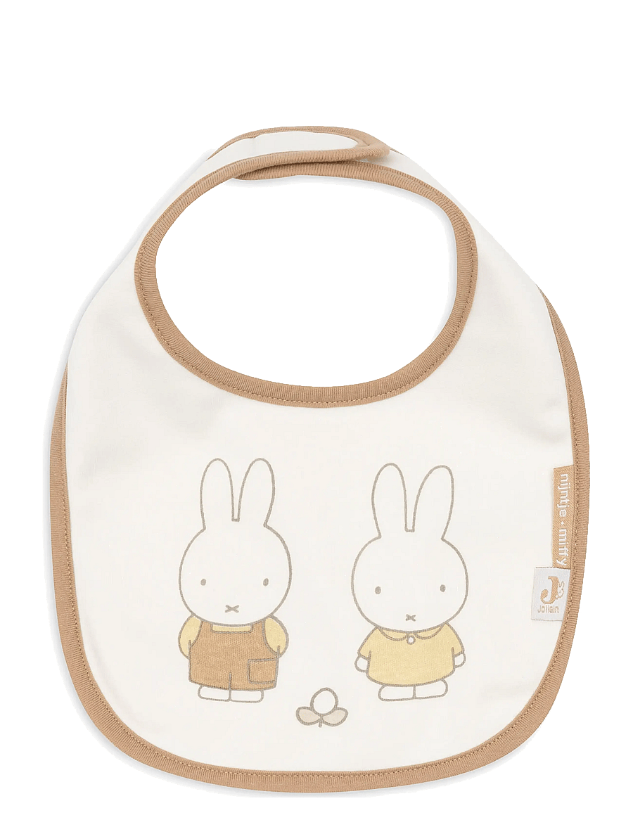 Jollein - Bib Jersey Waterproof - 5 Pack - Ärmlösa haklappar - miffy family farm - 2