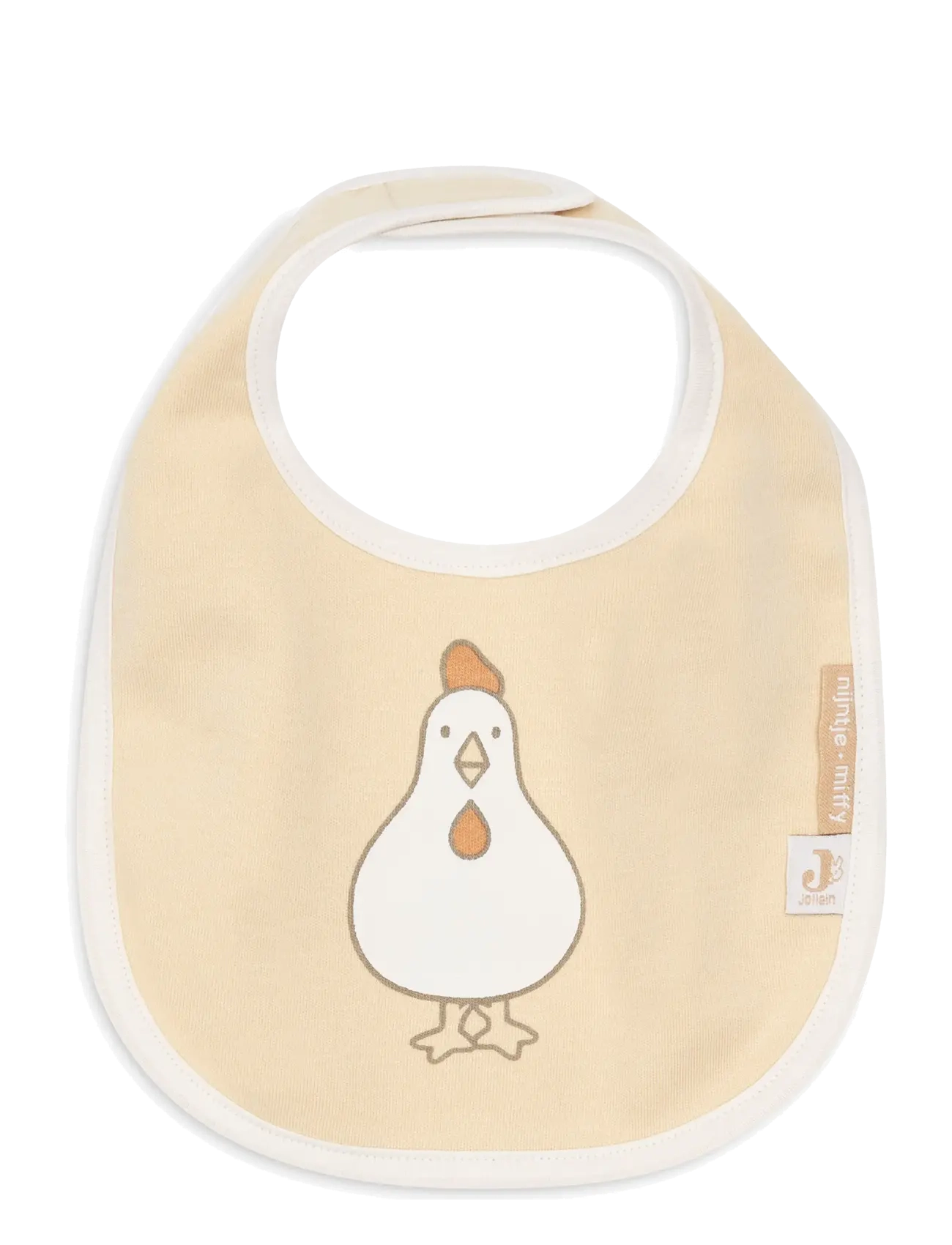 Jollein - Bib Jersey Waterproof - 5 Pack - Ärmlösa haklappar - miffy family farm - 3