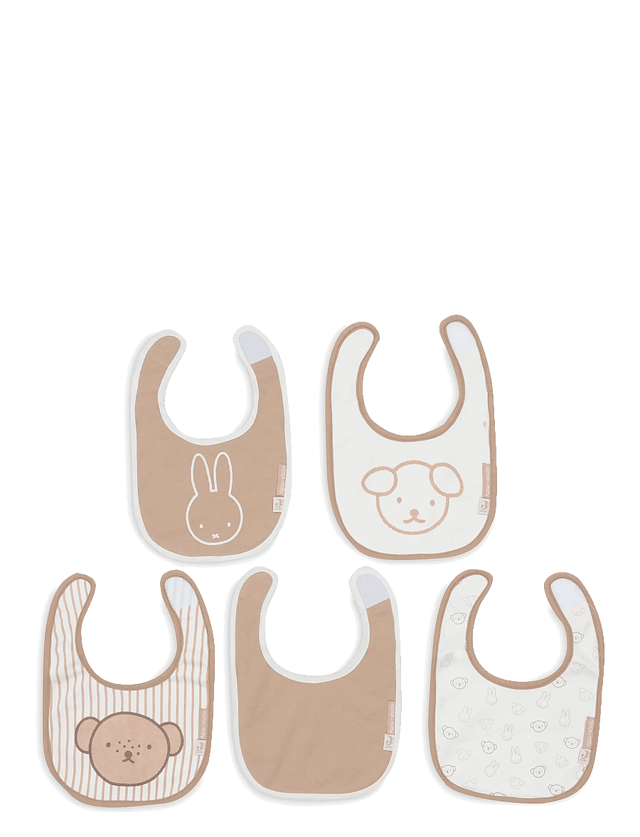 Jollein - Bib Jersey Waterproof - 5 Pack - Ärmellose lätzchen - miffy heads - 1