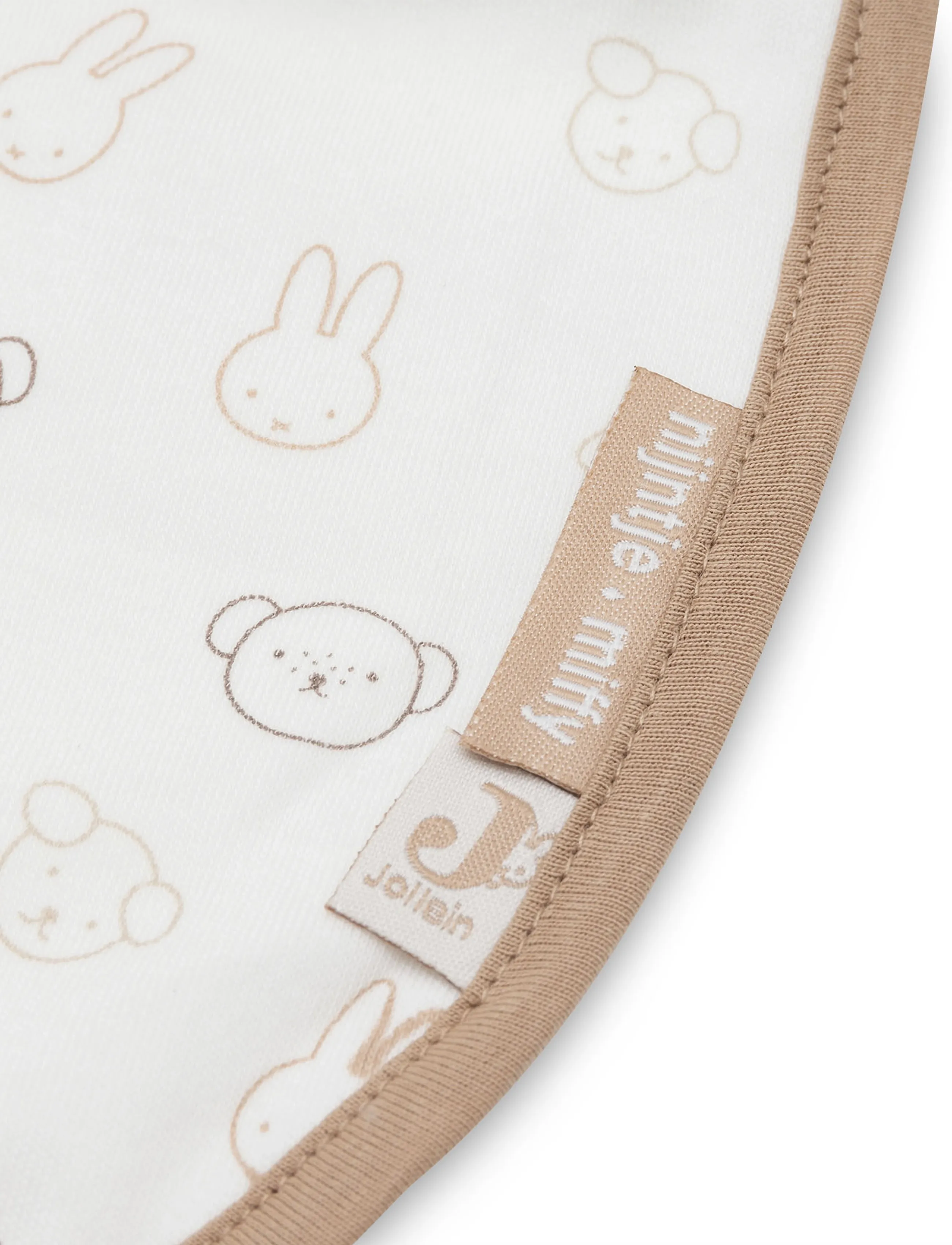 Jollein - Bib Jersey Waterproof - 5 Pack - Ärmellose lätzchen - miffy heads - 3