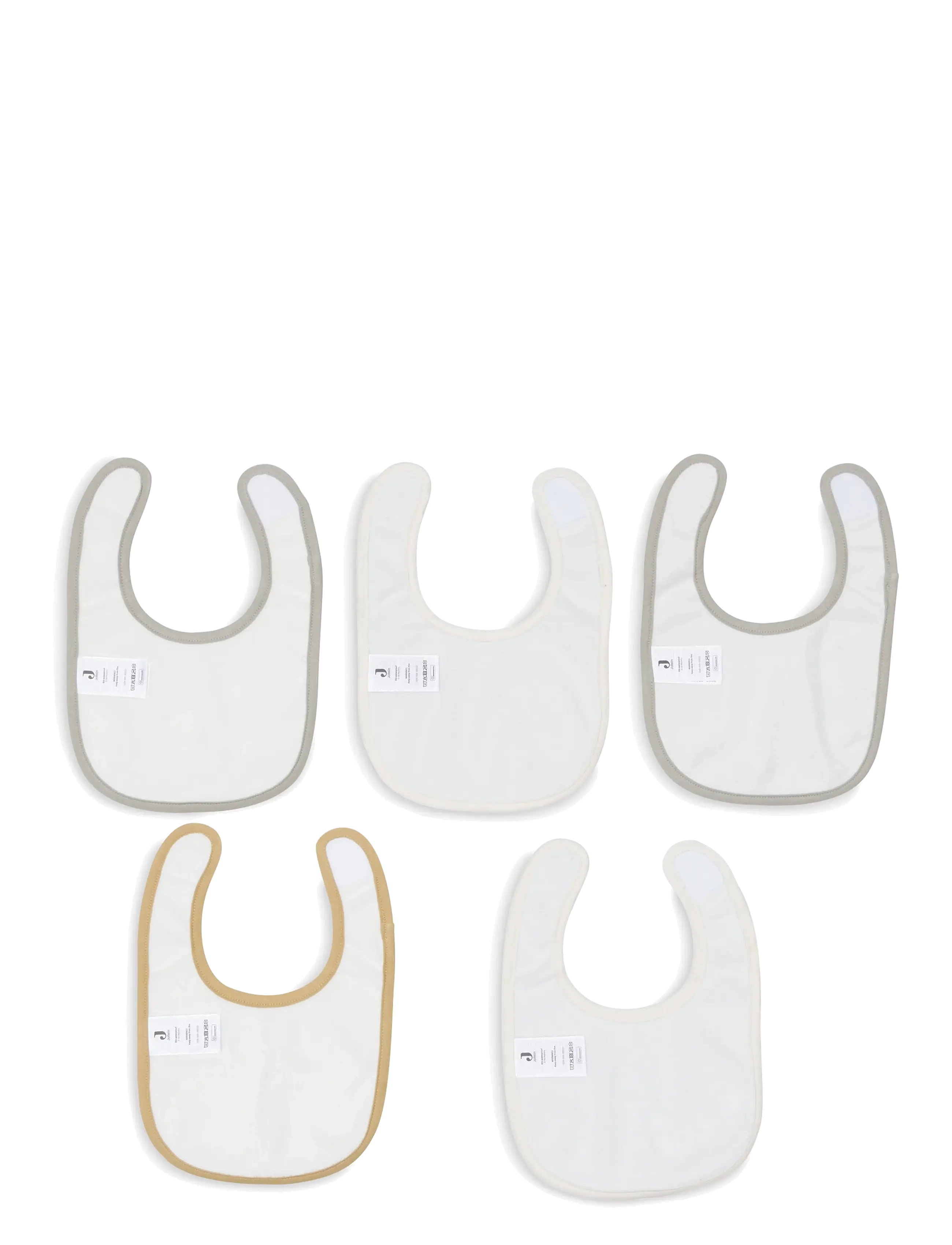 Jollein - Bib Jersey Waterproof - 5 Pack - tiny park - 2