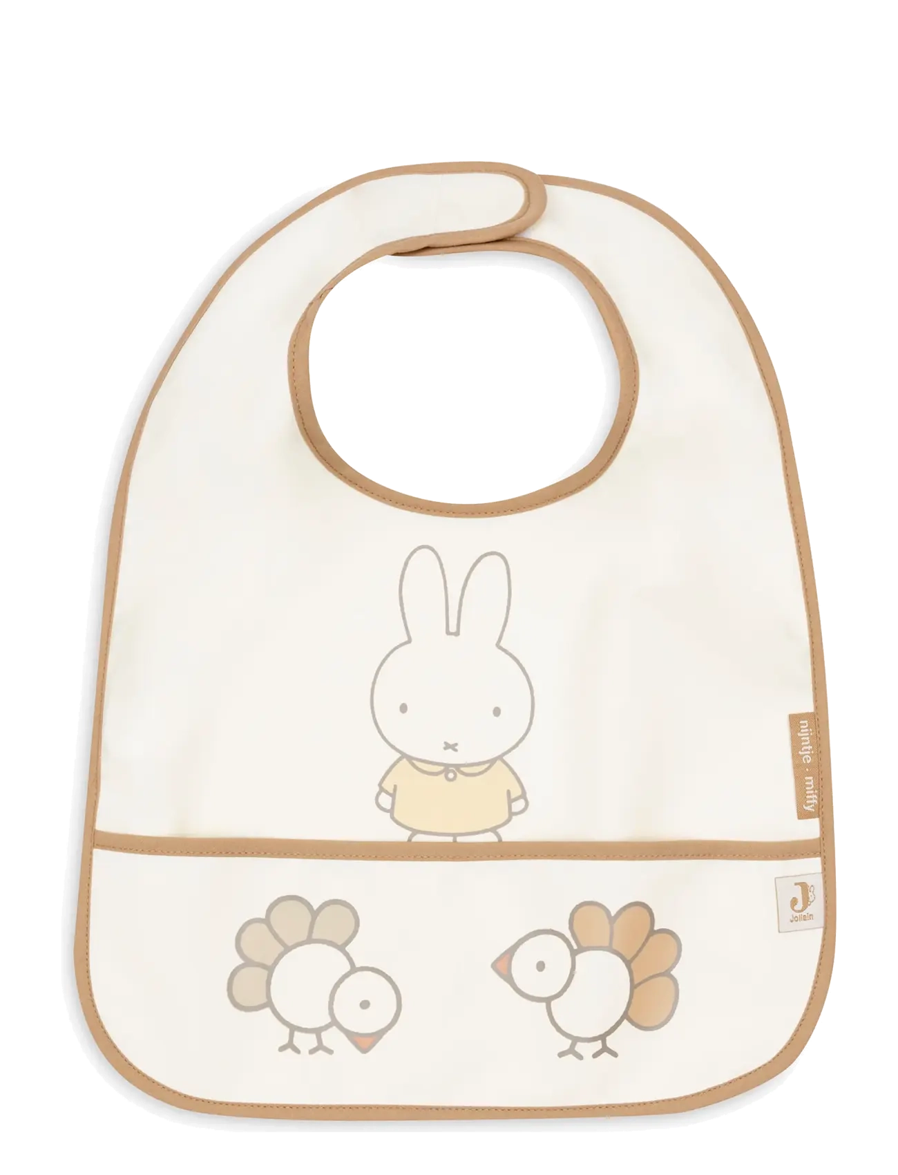 Jollein - Bib Waterproof - 2 Pack - miffy family farm - 1