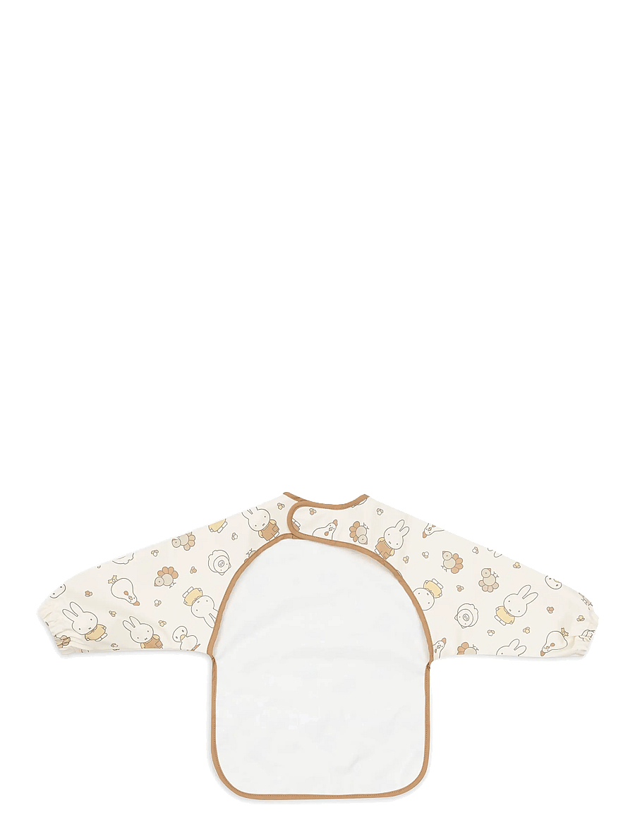 Jollein - Bib Waterproof with Sleeves - långärmad haklappar - miffy family farm - 2
