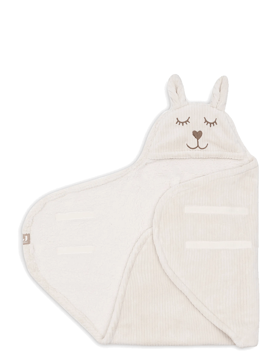 Jollein - Wrap Blanket - Bunny - Cloudy Rib - oatmeal - 2