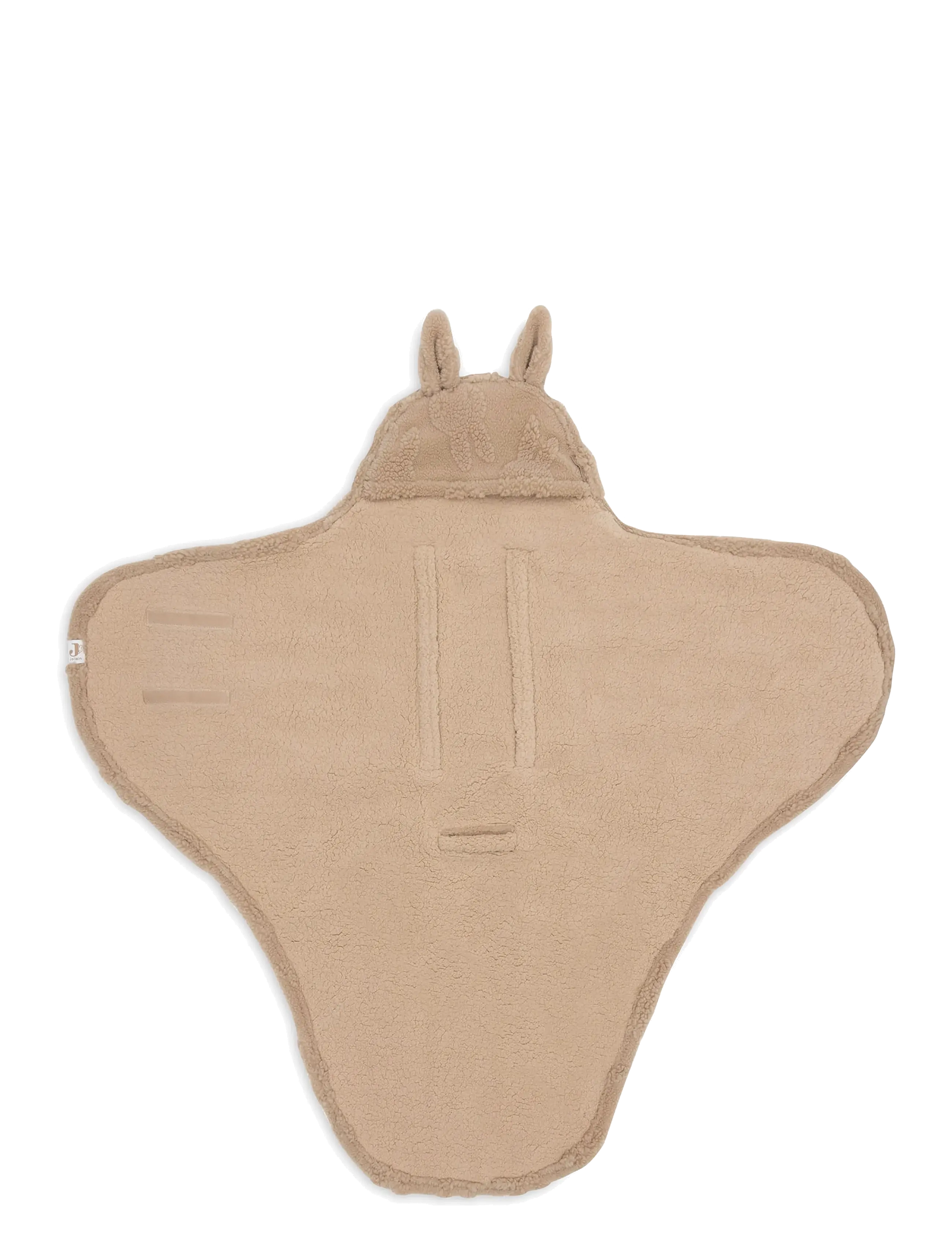Jollein - Wrap Blanket - Bunny - Cloudy Rib - biscuit - 1