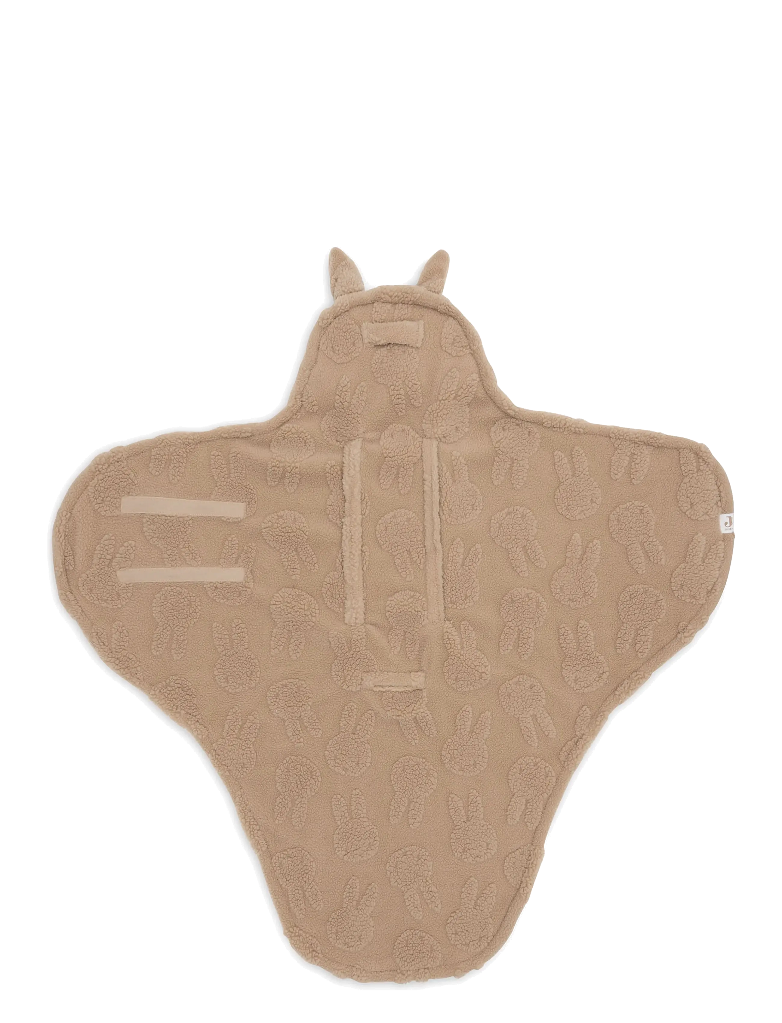 Jollein - Wrap Blanket - Bunny - Cloudy Rib - biscuit - 2