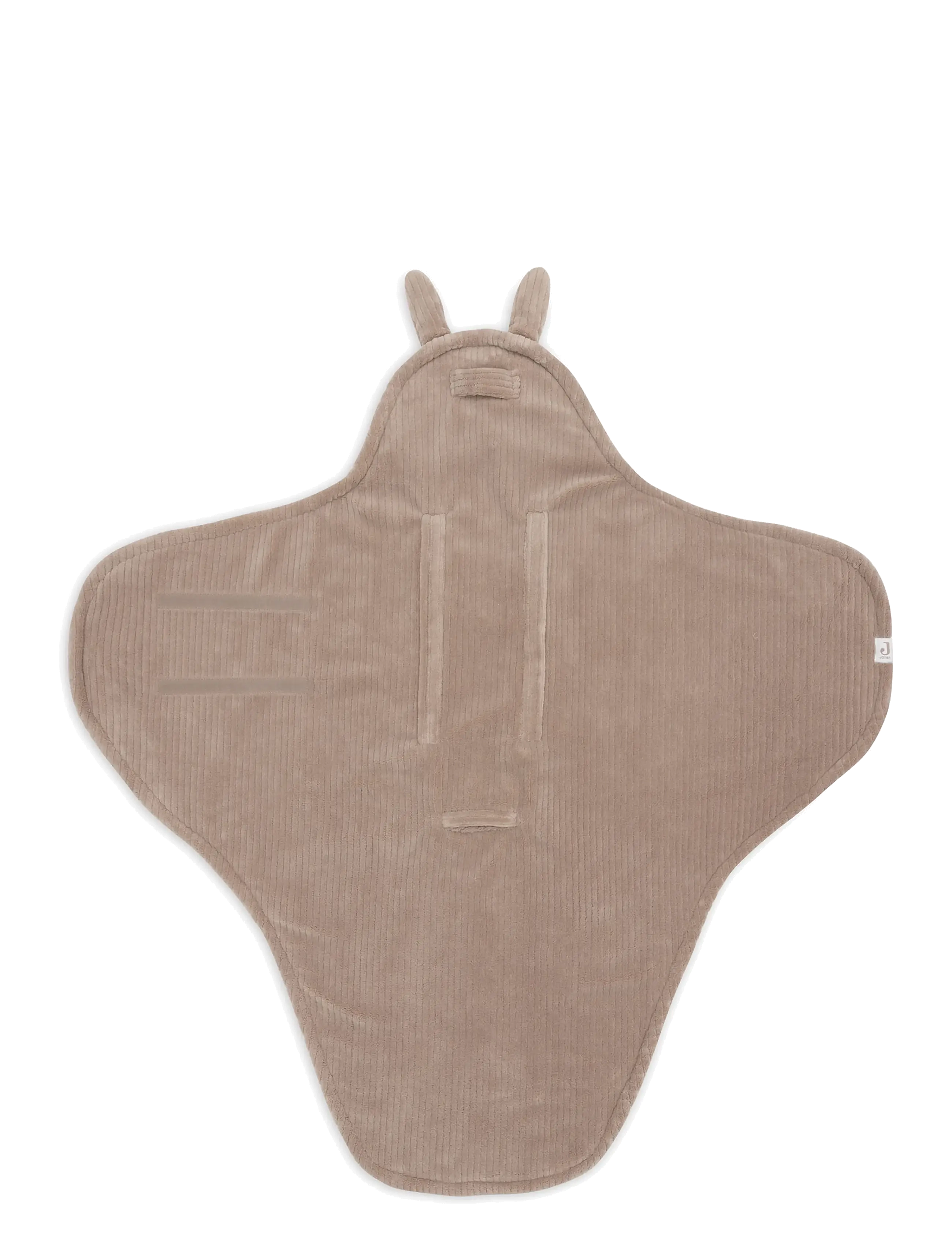 Jollein - Wrap Blanket - Bunny - Cloudy Rib - milky coffee - 1