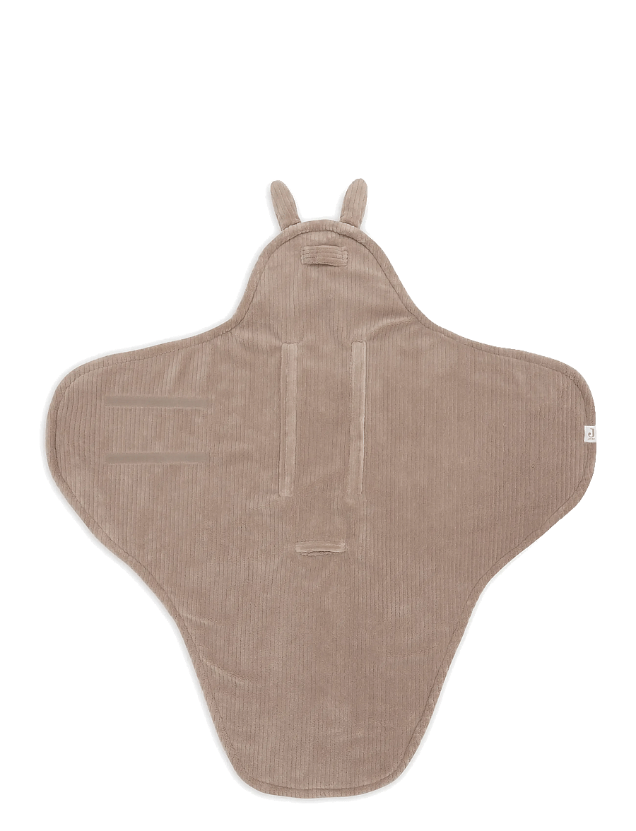 Jollein - Wrap Blanket - Bunny - Cloudy Rib - milky coffee - 1