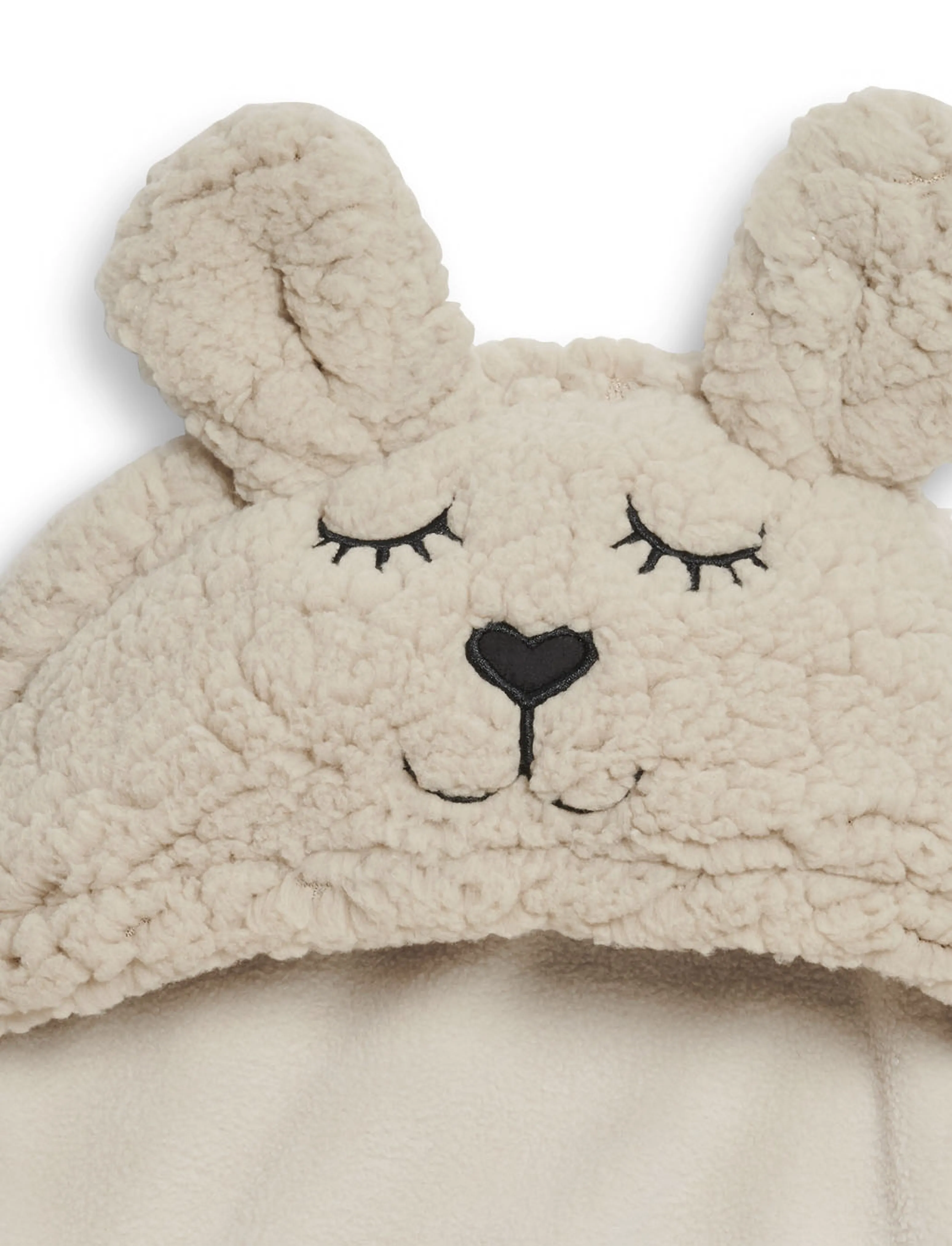 Jollein - Wrap Blanket - Bear Boucle - babydecken - nougat - 3