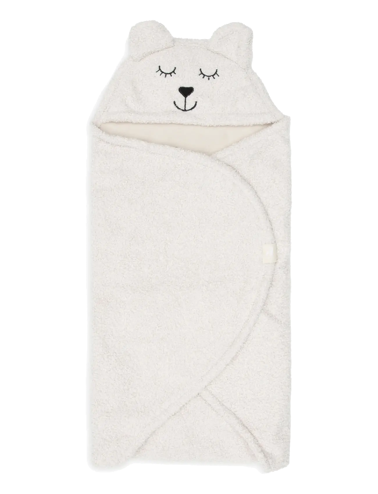 Jollein - Wrap Blanket - Bear Boucle - babyfiltar - oatmeal - 4