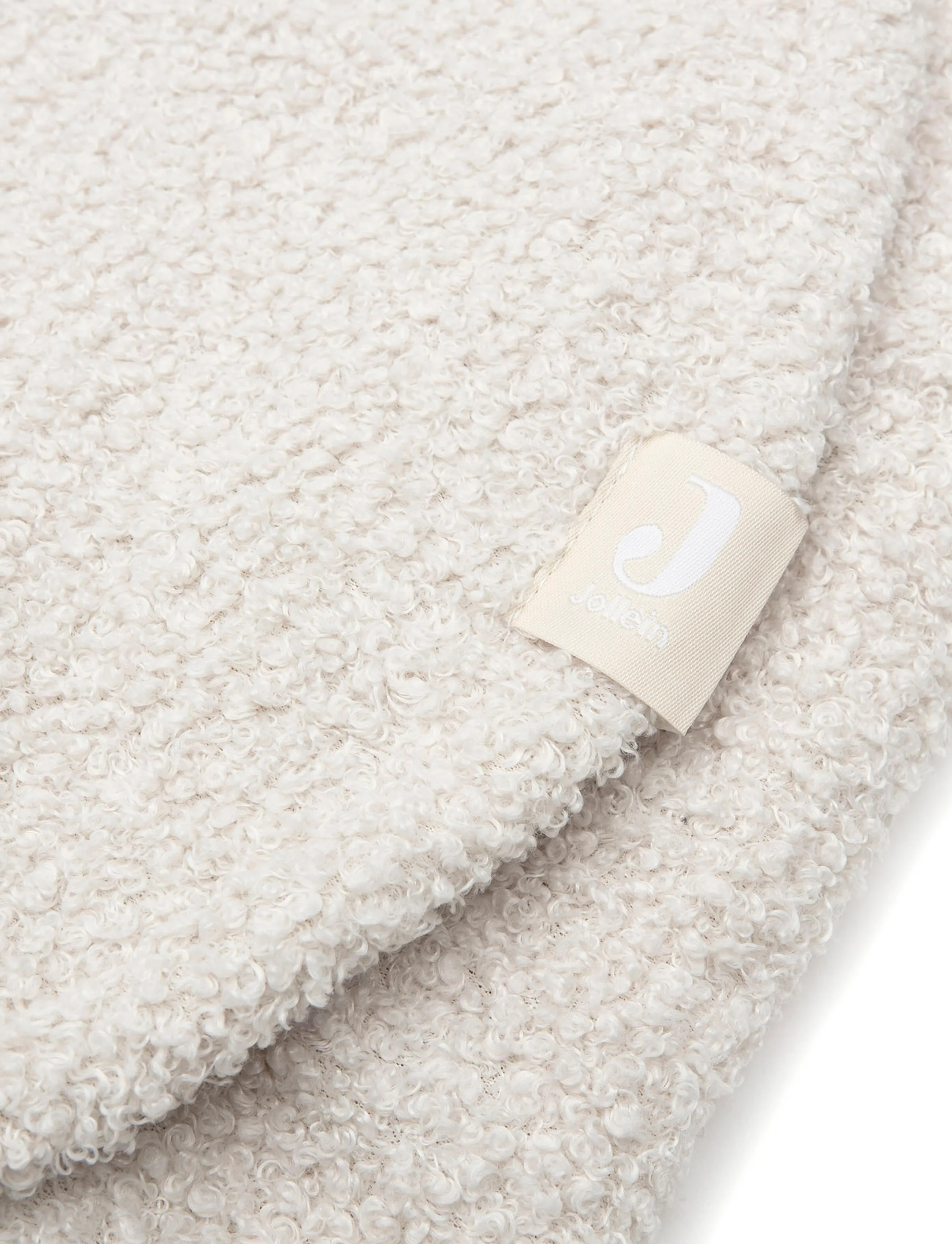 Jollein - Wrap Blanket - Bear Boucle - babyfiltar - oatmeal - 5