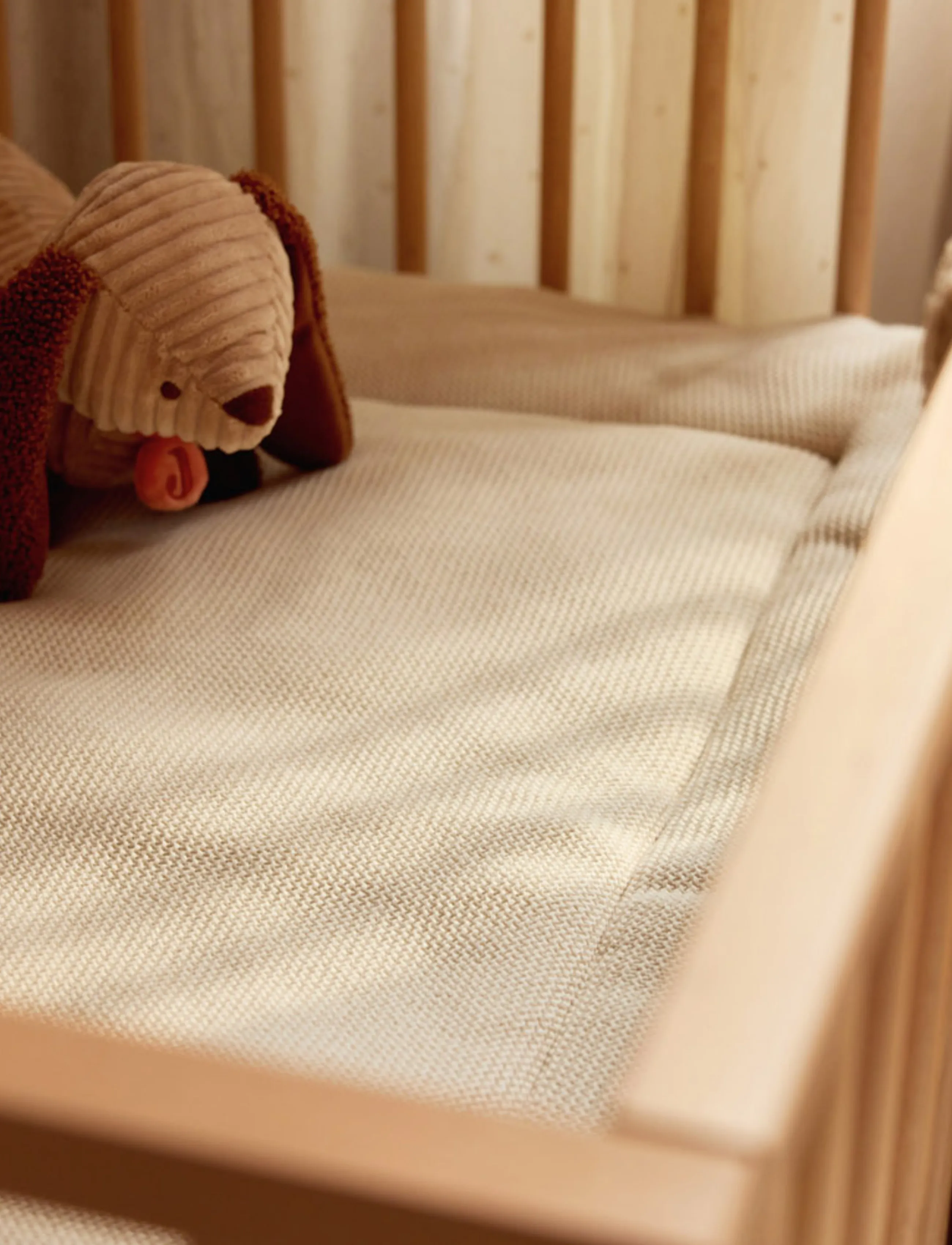 Jollein Stuffed Animal - Teddy Bear, 18 cm, Beige, Soft Legetøj > Stuffed Animals, Børn