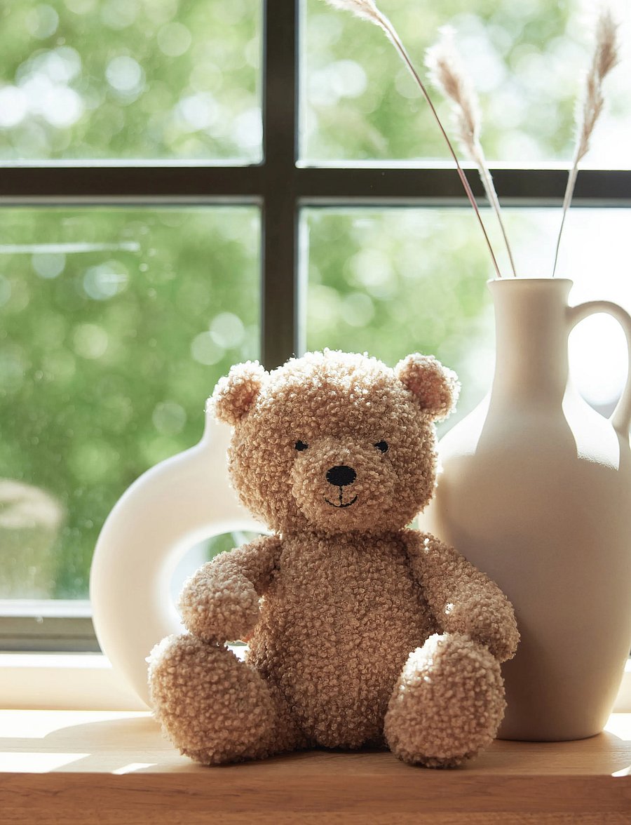Jollein - Stuffed Animal - Teddy Bear - kuscheltiere - biscuit - 0
